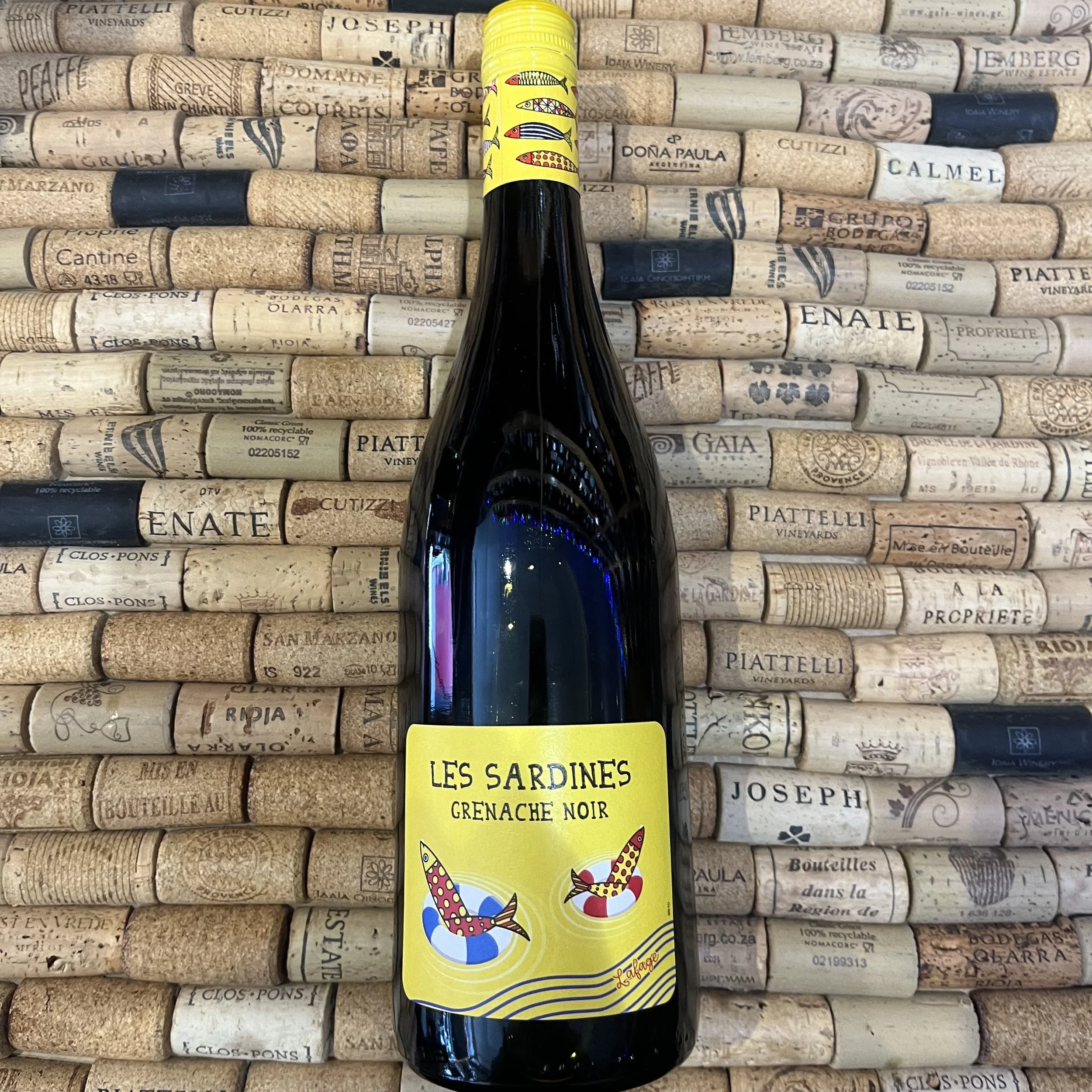 Domaine Lafage, 'Les Sardines', Grenache Rouge, France.