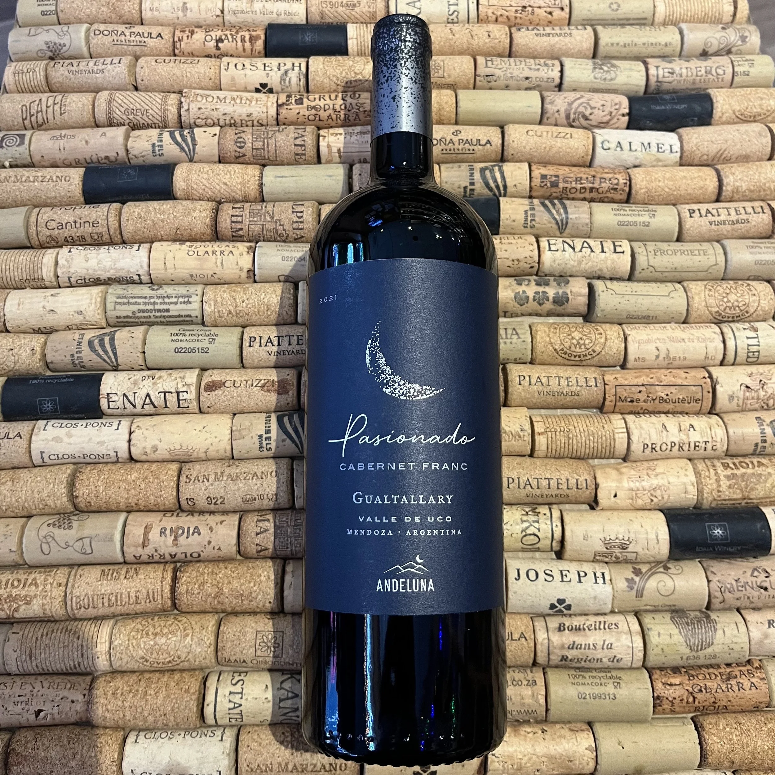 Andeluna 'Pasionado', Uco Valley, Cabernet Franc, Argentina
