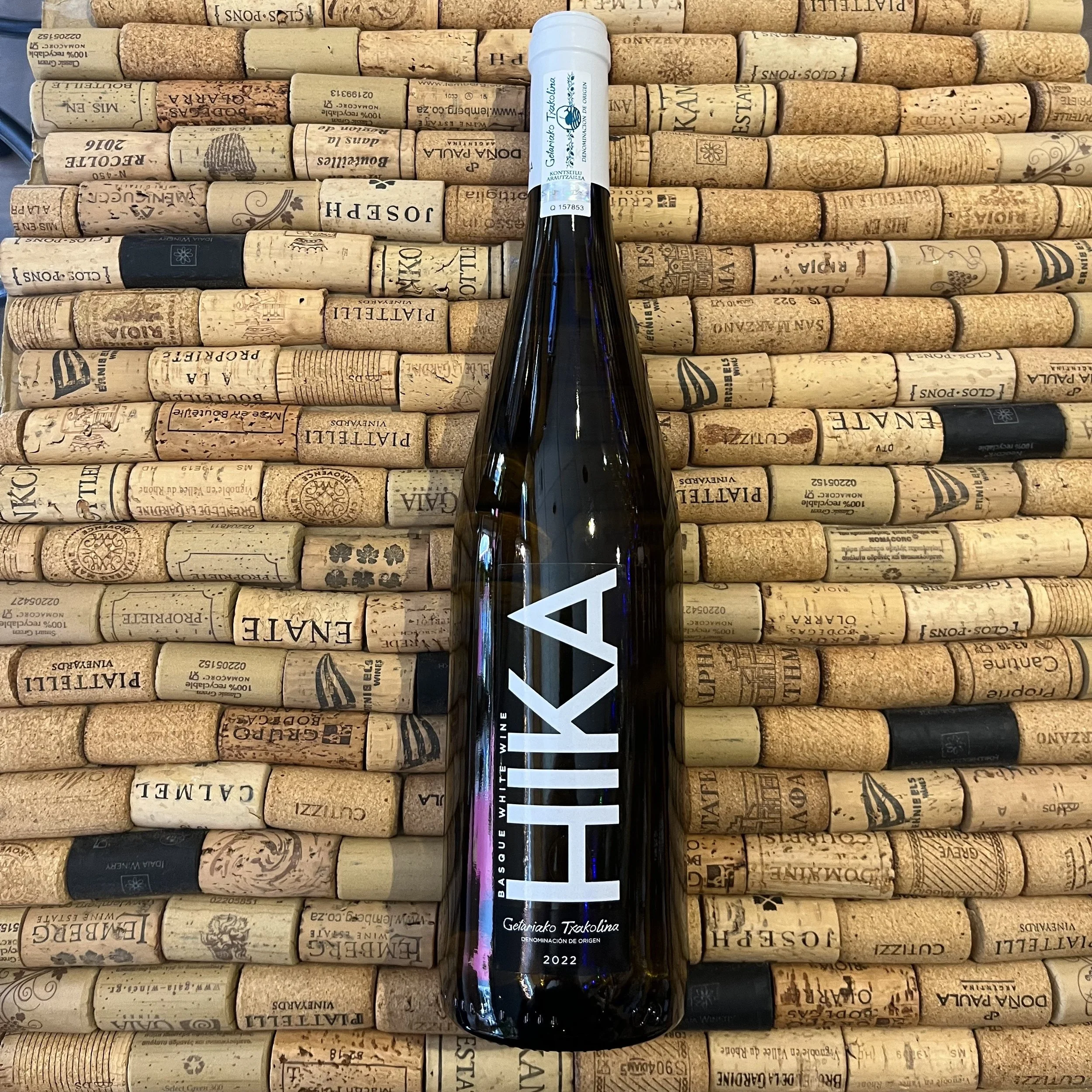 HIKA Txacoli, Basque White Wine, Spain
