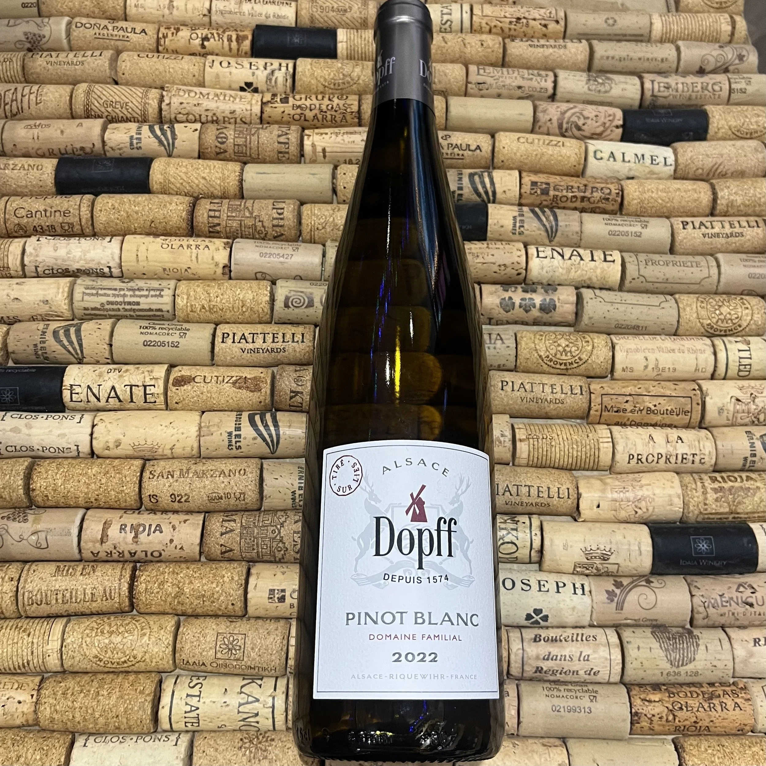 Dopff Au Moulin, Alsace, 'Domaine Familial Tiré Sur Lies', Pinot Blanc