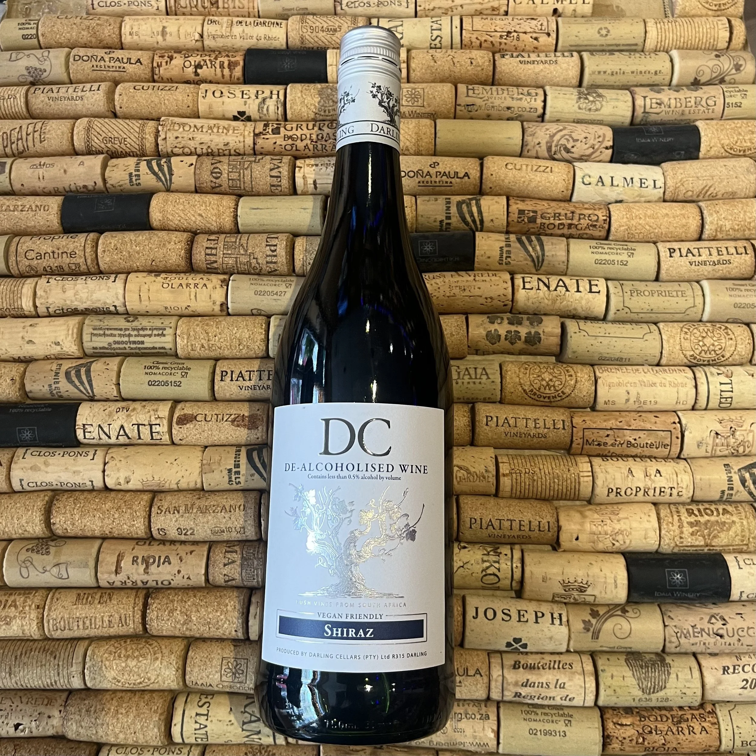 DC De-Alcoholised Shiraz NV, South Africa