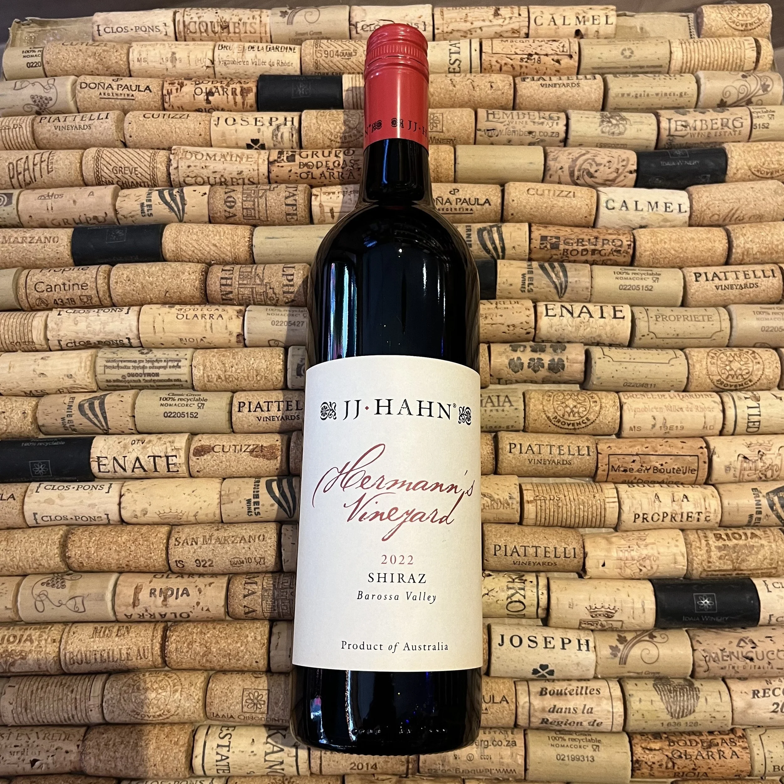 JJ Hahn, Hermann's Vineyard Shiraz , Barossa Valley, Australia