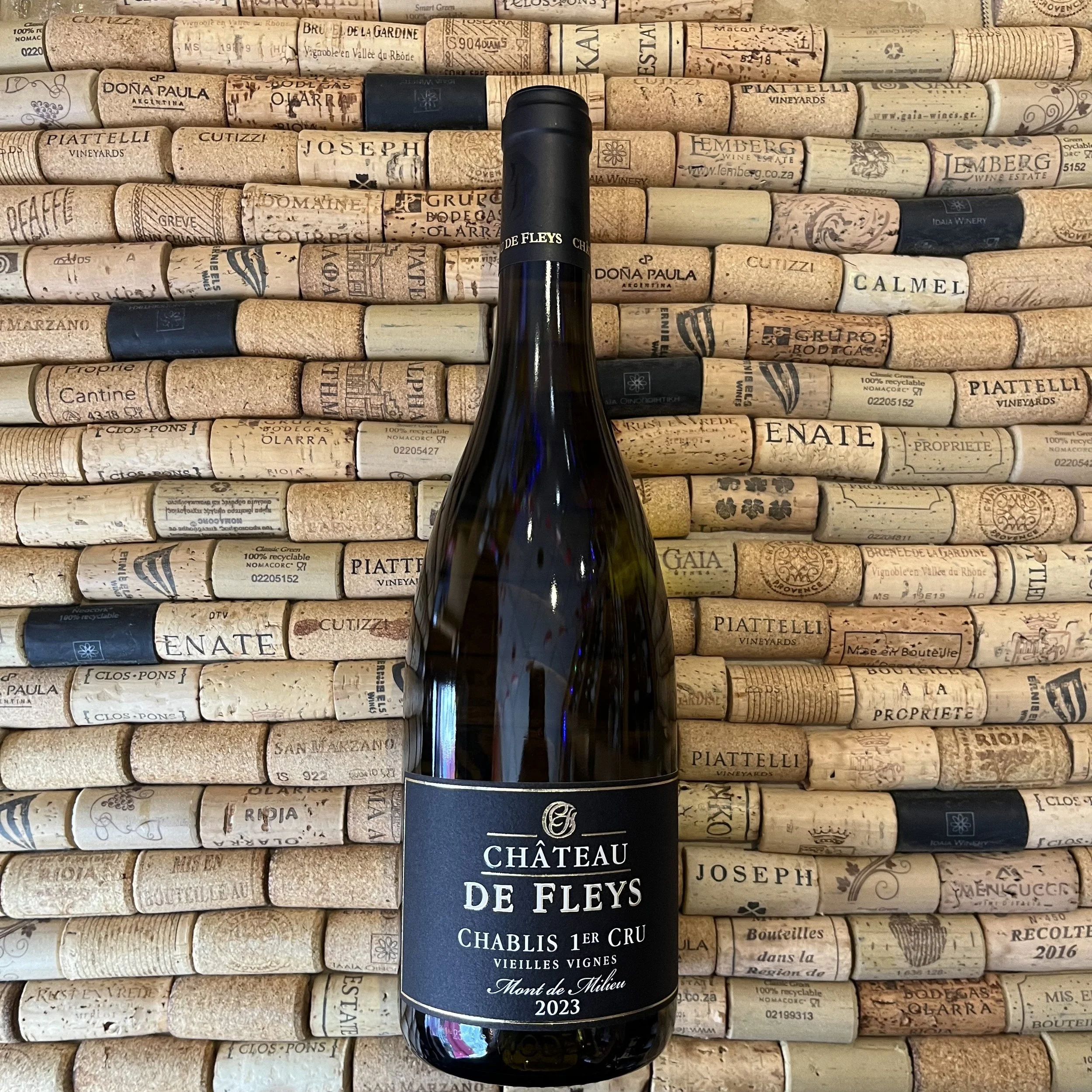 Chateau de Fleys, Chablis Mont de Milieu Vieilles Vignes 1er Cru