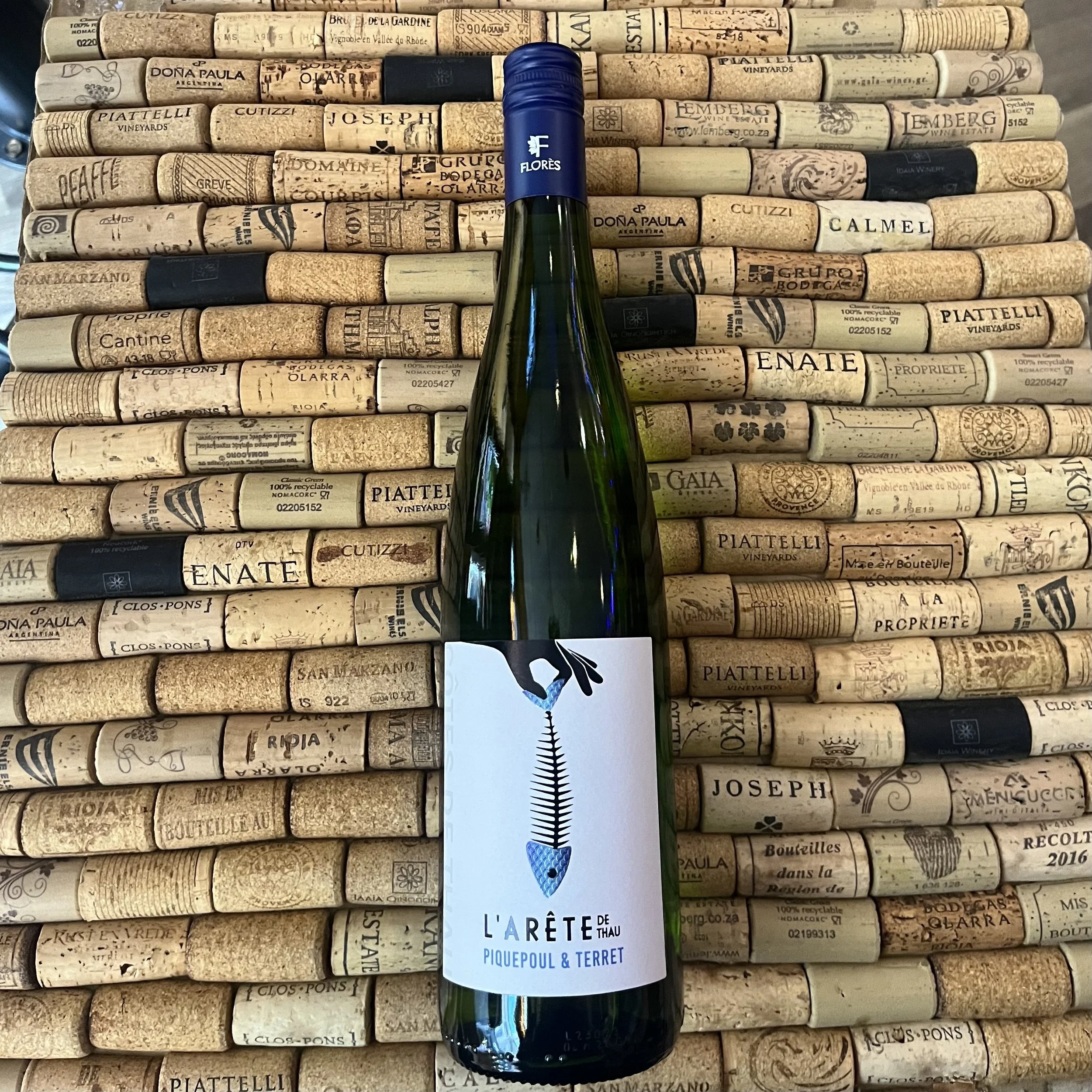 l'Arete de Thau', Piquepoul Terret, Côtes de Thau, France