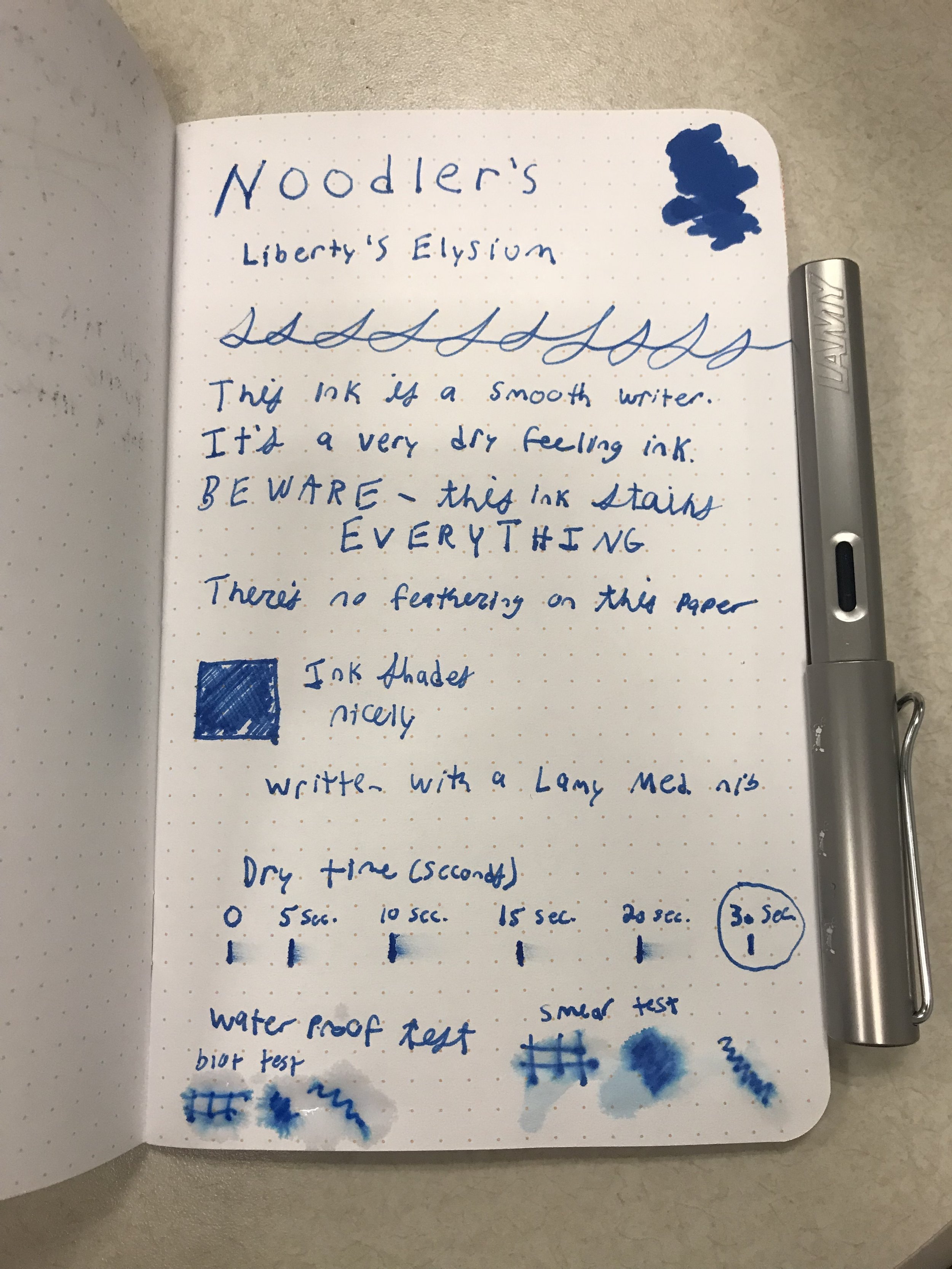 Noodler's Fountain Pen Ink: A Closer Look