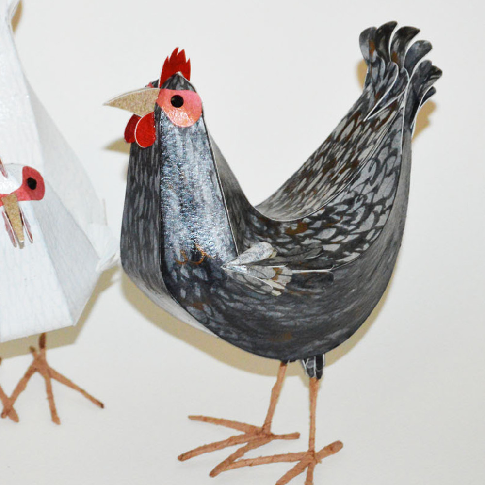 Black hen