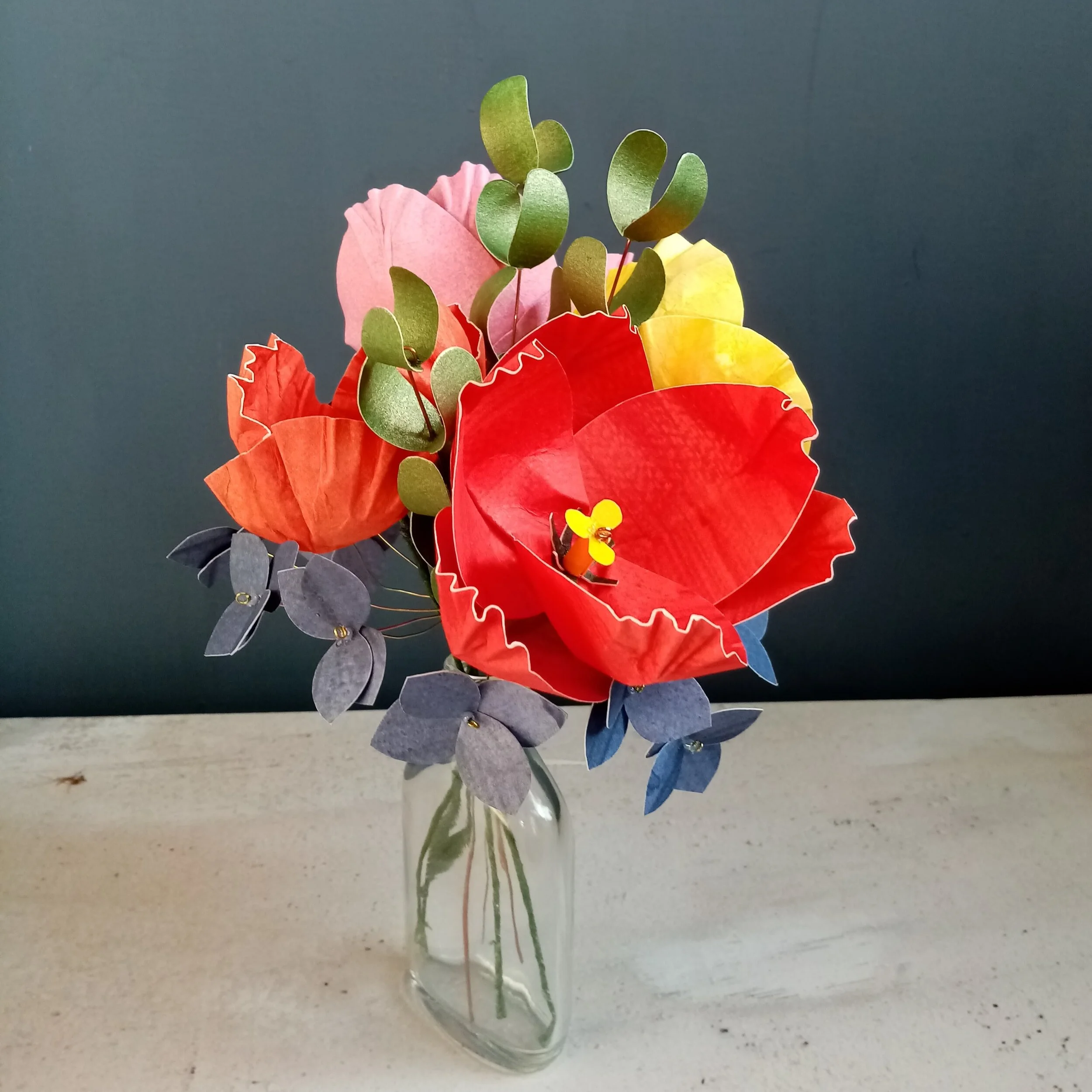Mothers Day Paper Flower Bouquet Workshop with Henley School of Art