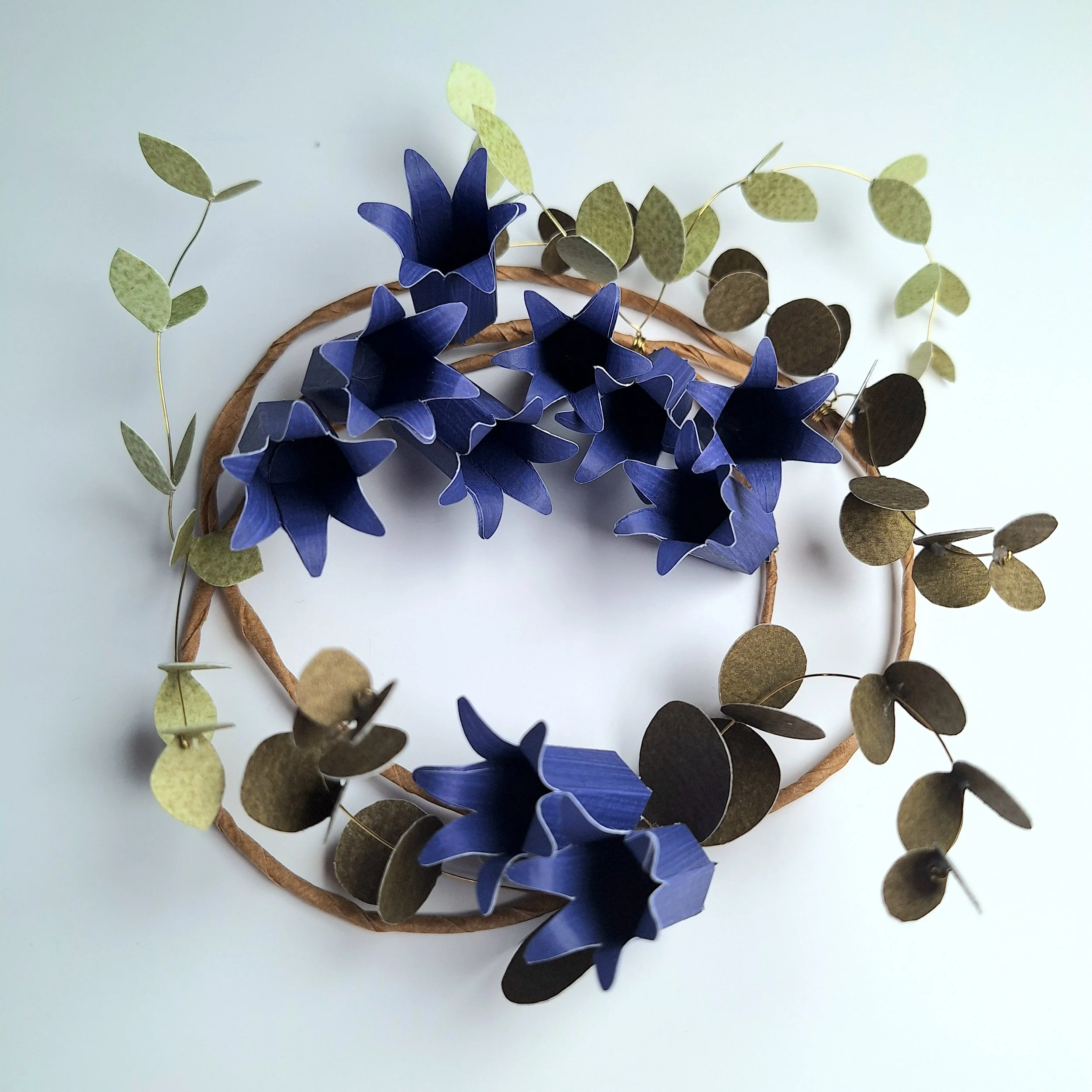 Bluebell wreath