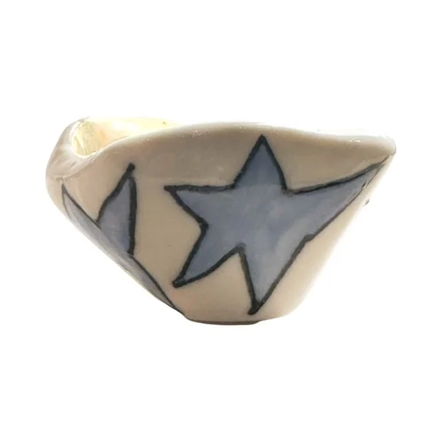 Baby Blue Star Little Pot