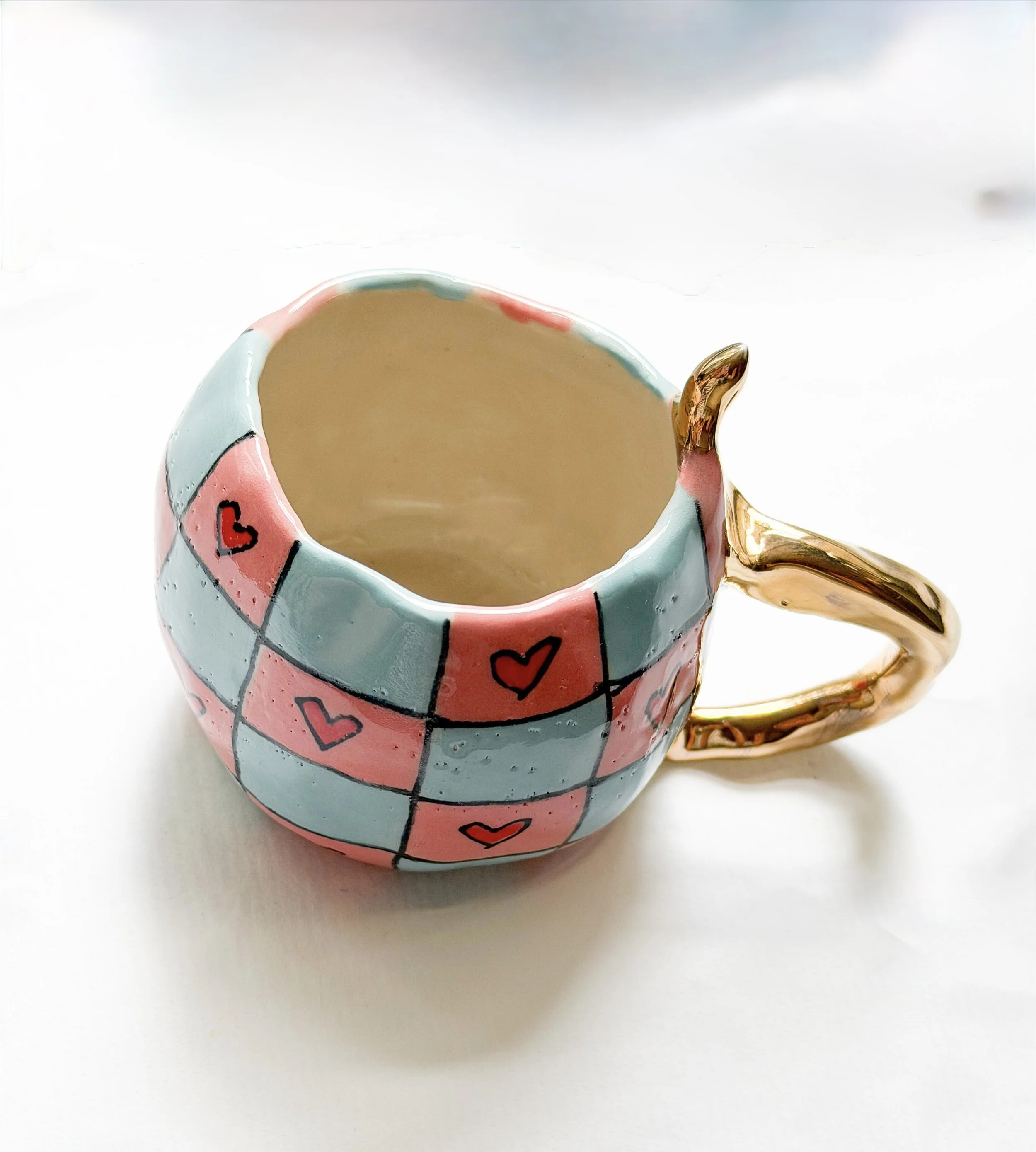 Ariel of heart, pink & blue Mug.jpg