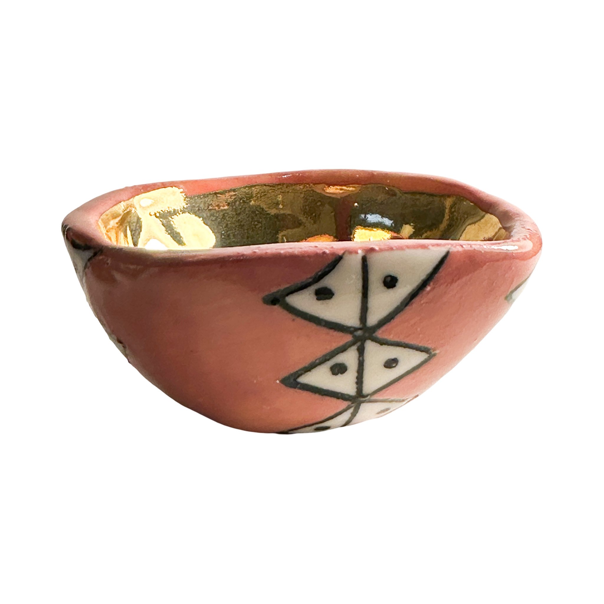 ASL Ceramics - Salmon Bunting Pot