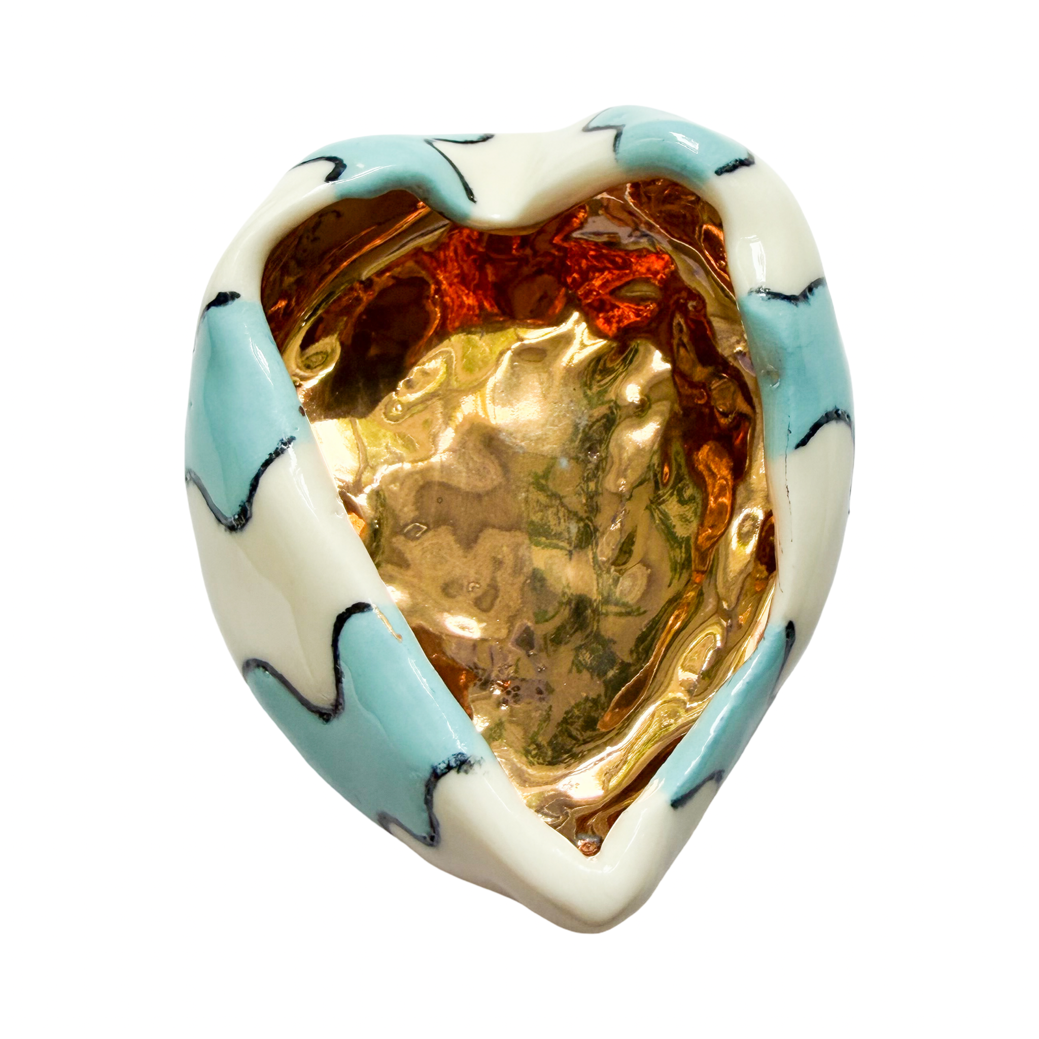 Ariel of Blue heart pinch pot.png