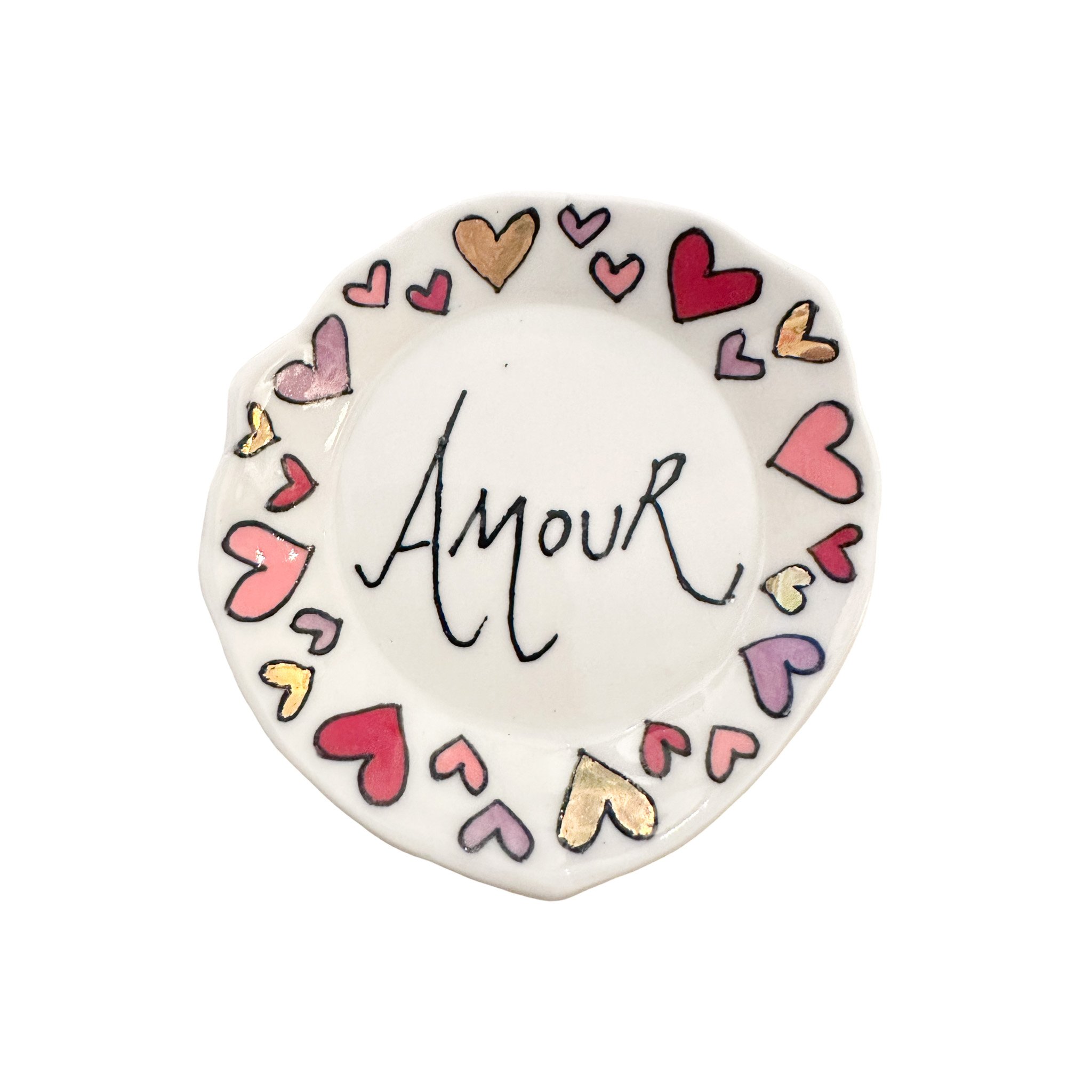 ASL Ceramics - Round AMOUR Dish