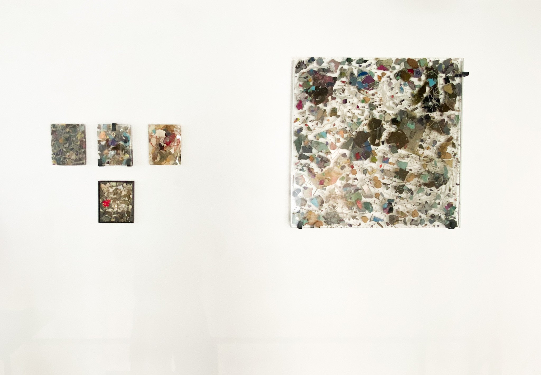  Jazoo Yang, 2021-2022, Immanence Series, Installation View at Kang Contemporary 