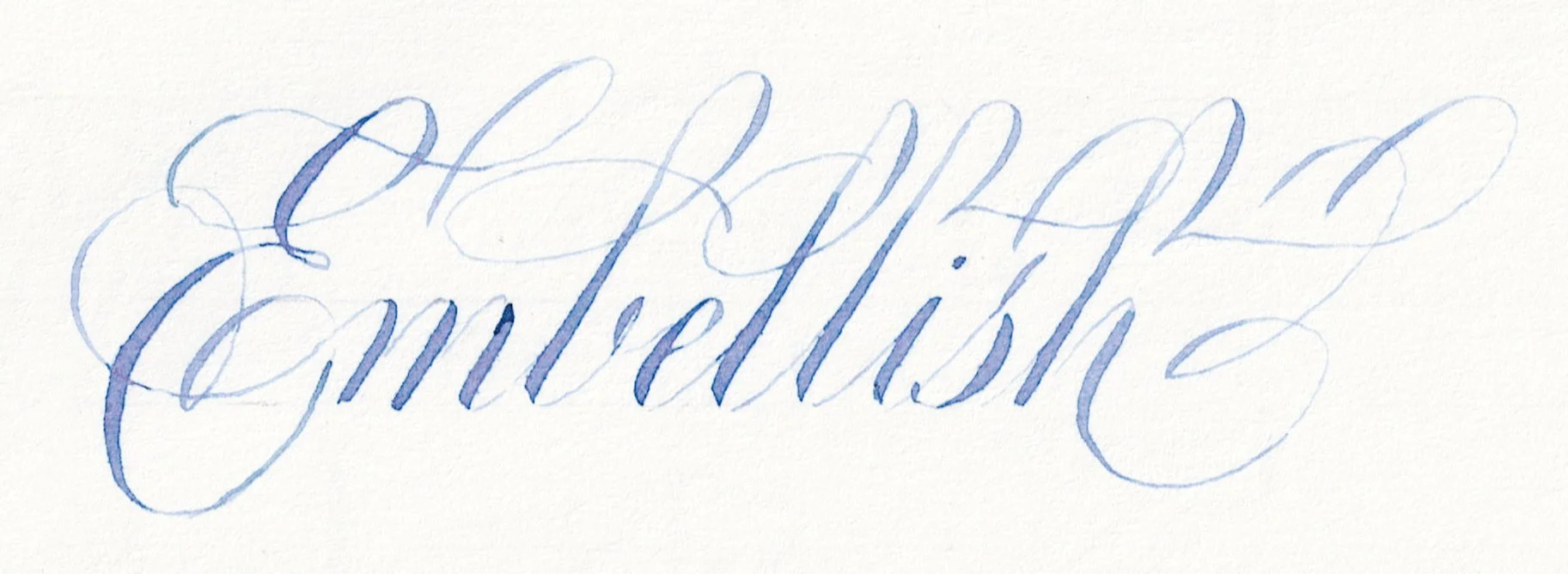 Embellish Example Sentence How does mood affect your writing? — Panda Scribes - Local Calligrapher