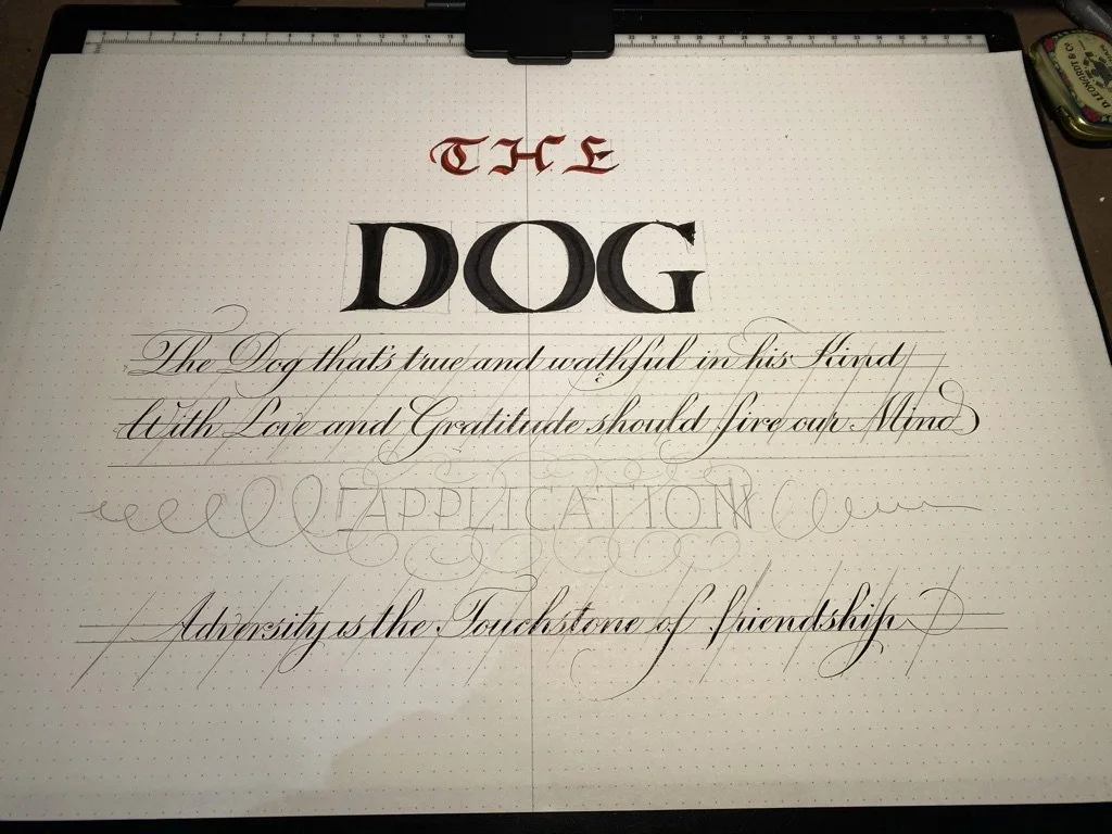 Learning from Masters at their Craft — Panda Scribes - Local Calligrapher