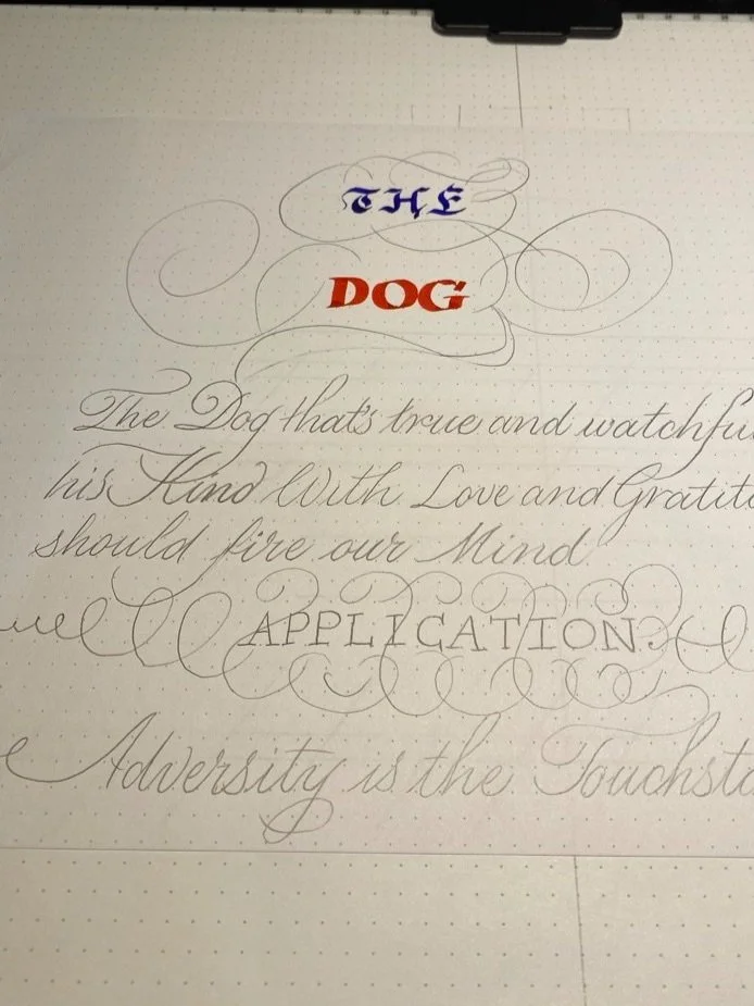 Learning from Masters at their Craft — Panda Scribes - Local Calligrapher