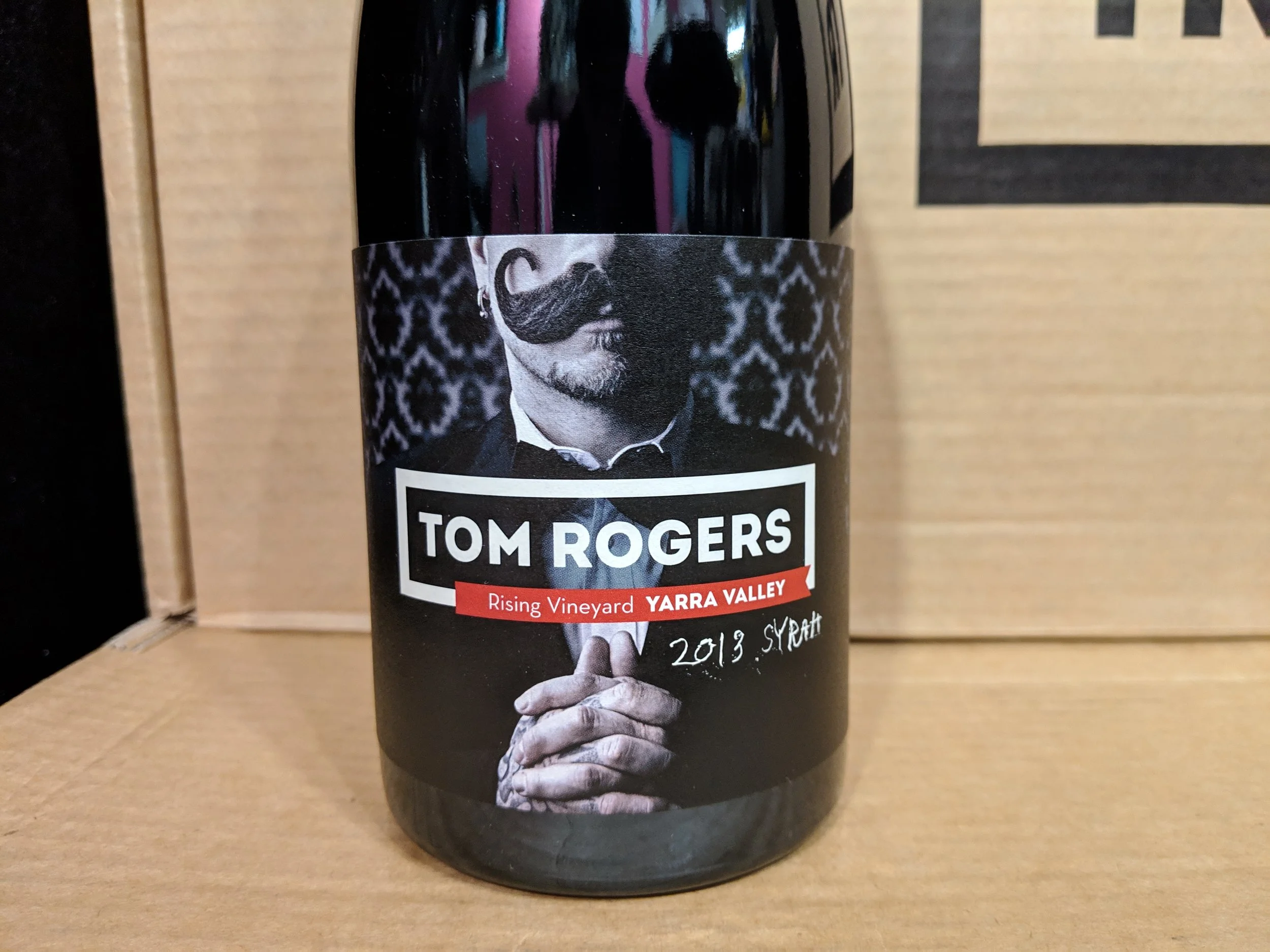  Tom Rogers 2013 Rising Vineyard Syrah 