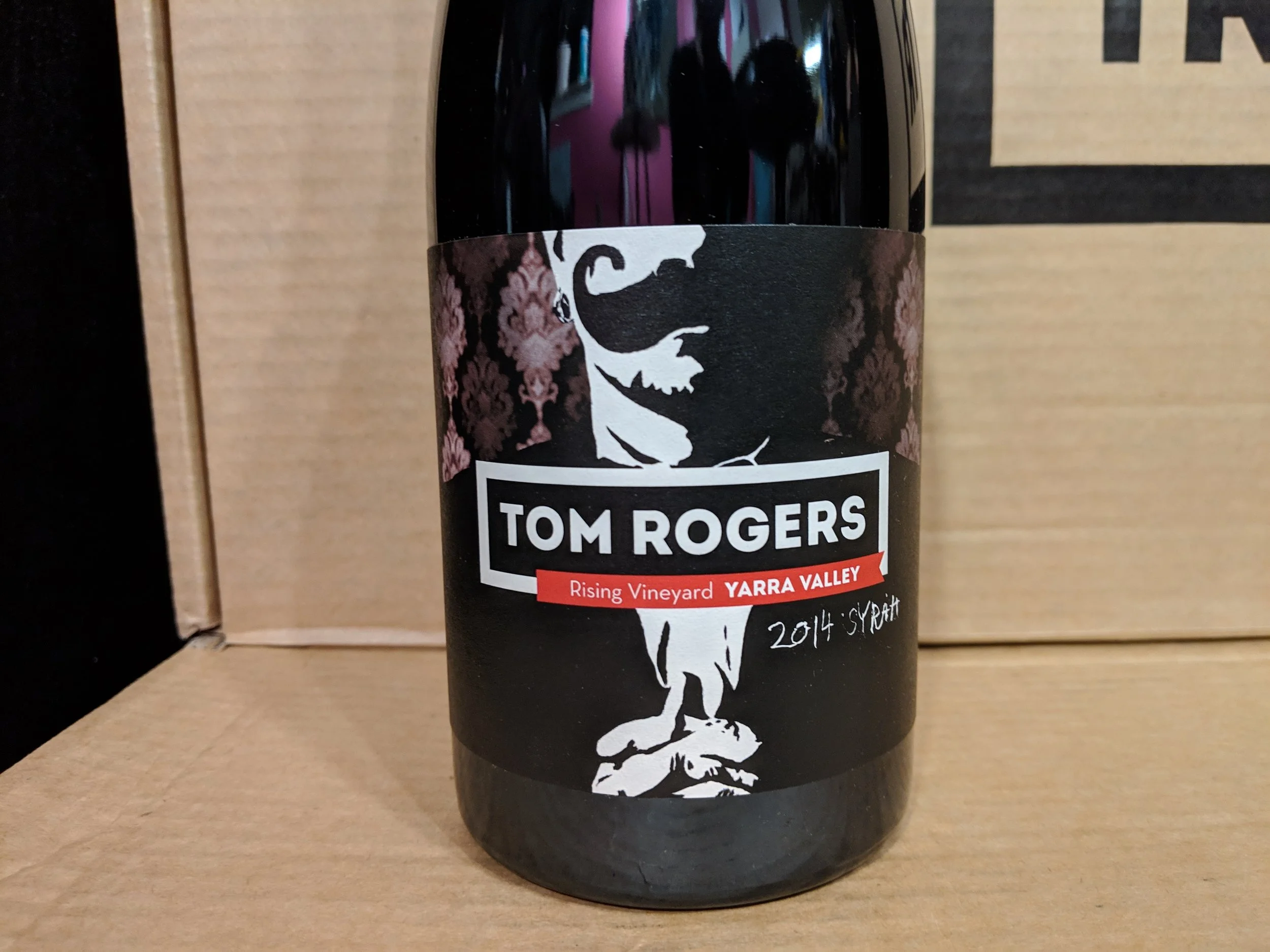  Tom Rogers 2014 Rising Vineyard Syrah 