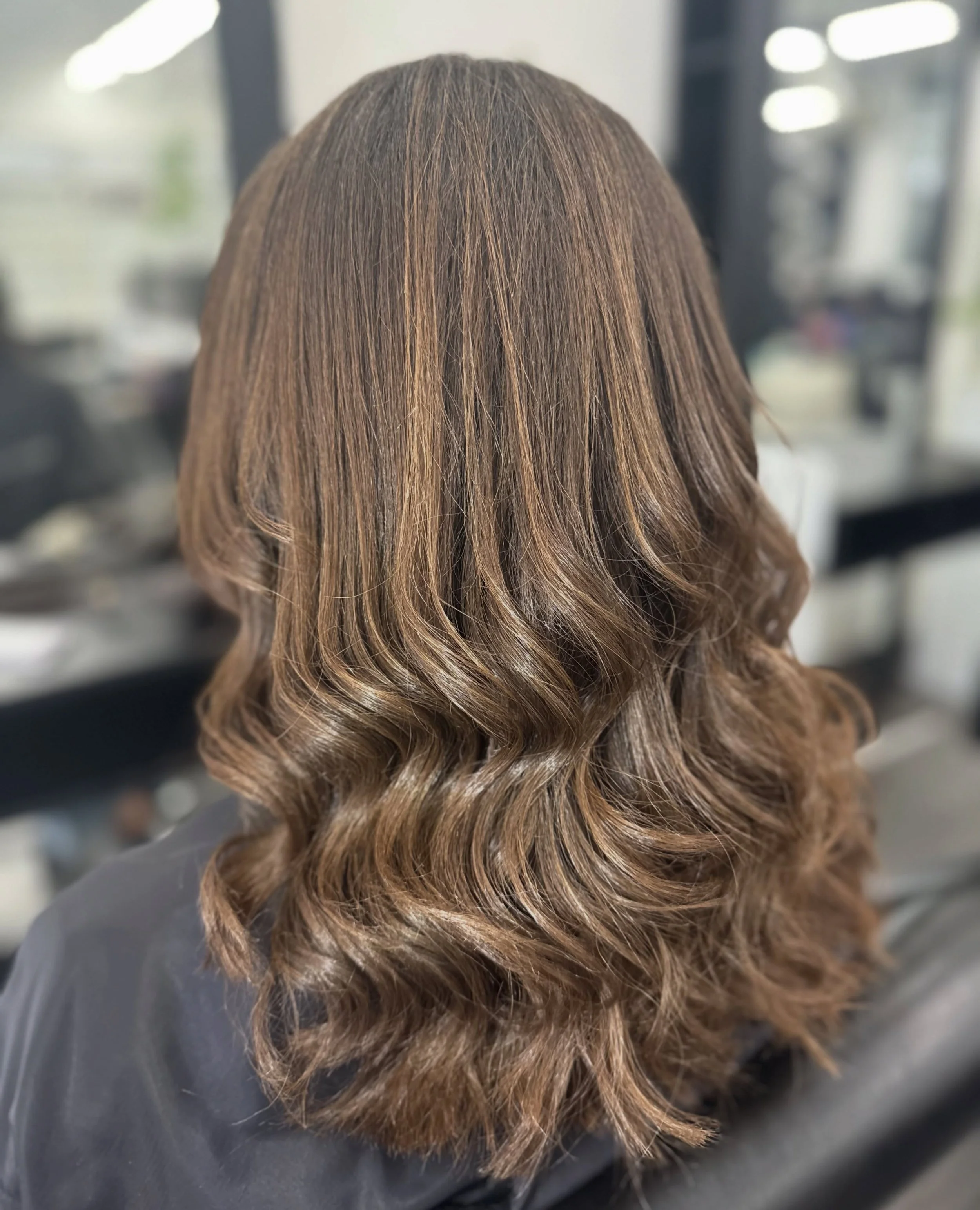Retouch relaxer 
Bookings is our Bio! 

#relaxer #retouch #curlyhair #wavyhair #fyp