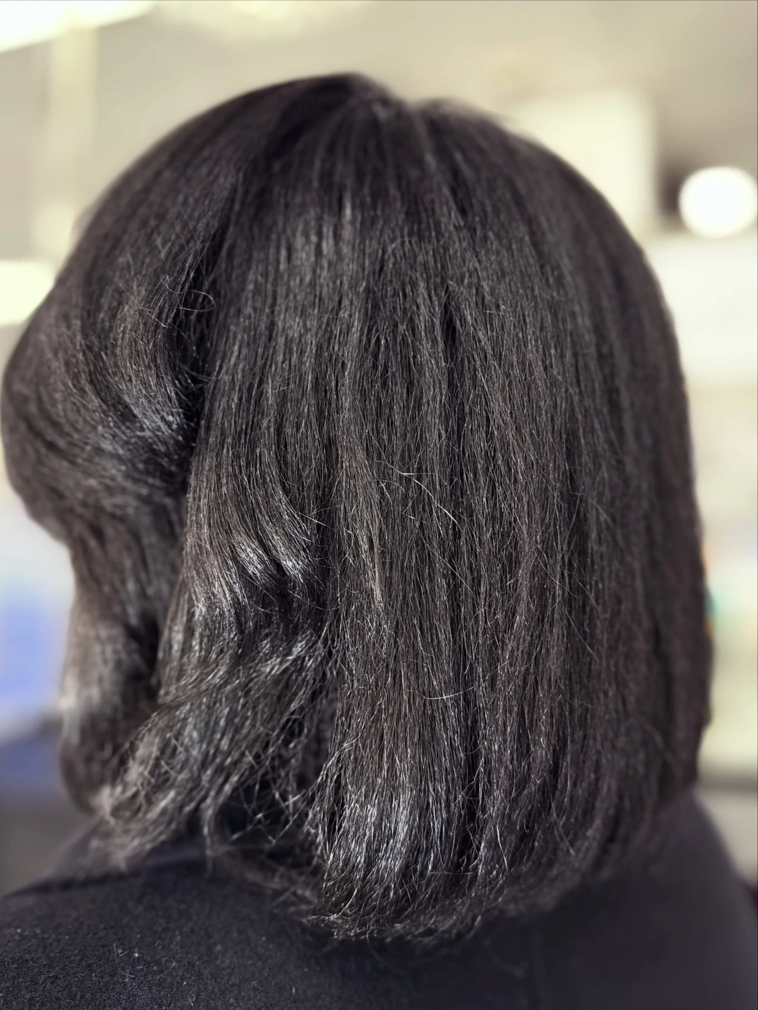 Silk press before and after 

#silkpress #hairtransformation #beforeandafter #fyp #4chair