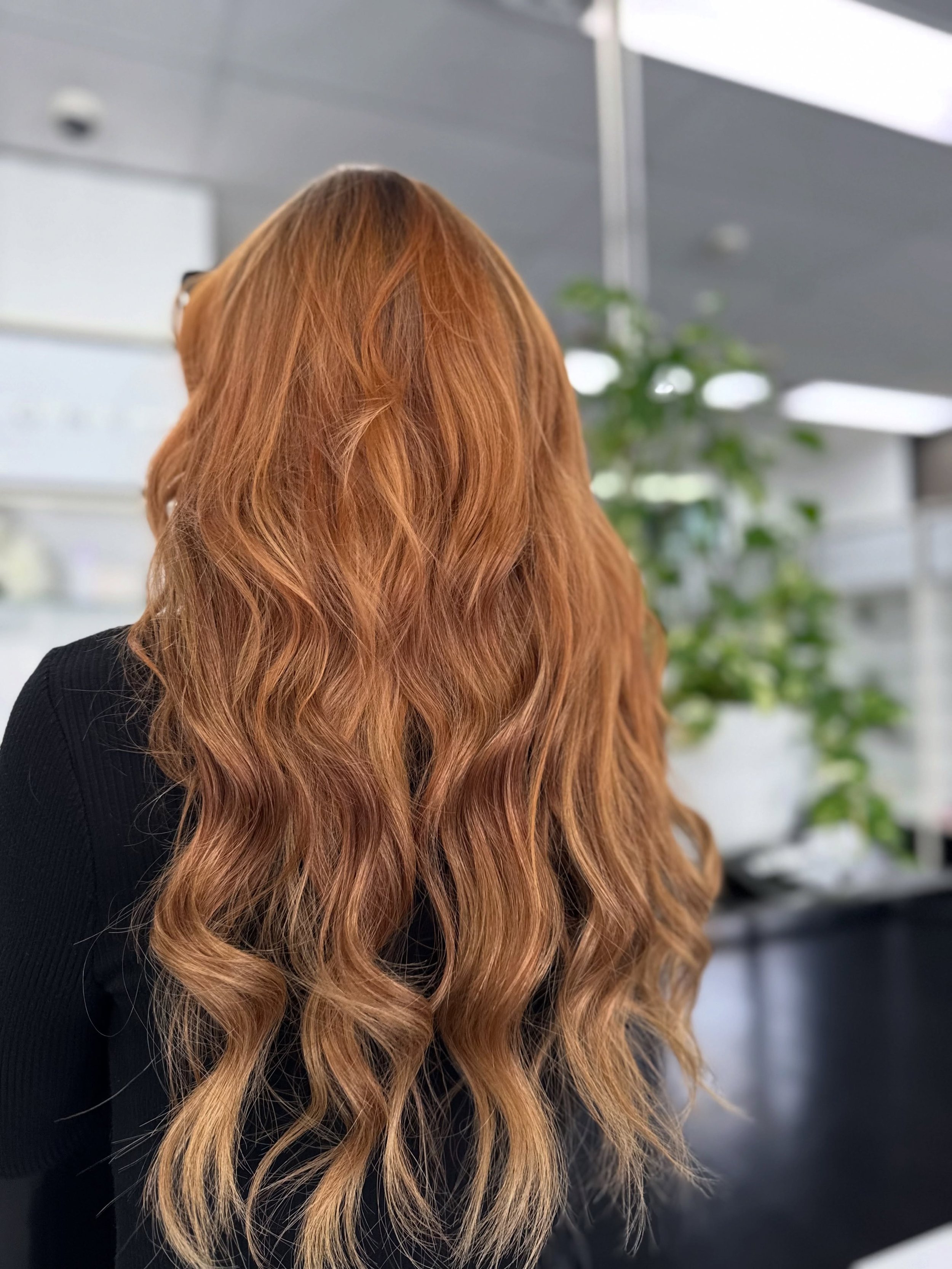 Copper tones ! Hair extensions 

#hairextensions #coppertones #tapehairextensions #fyp #hairsalon