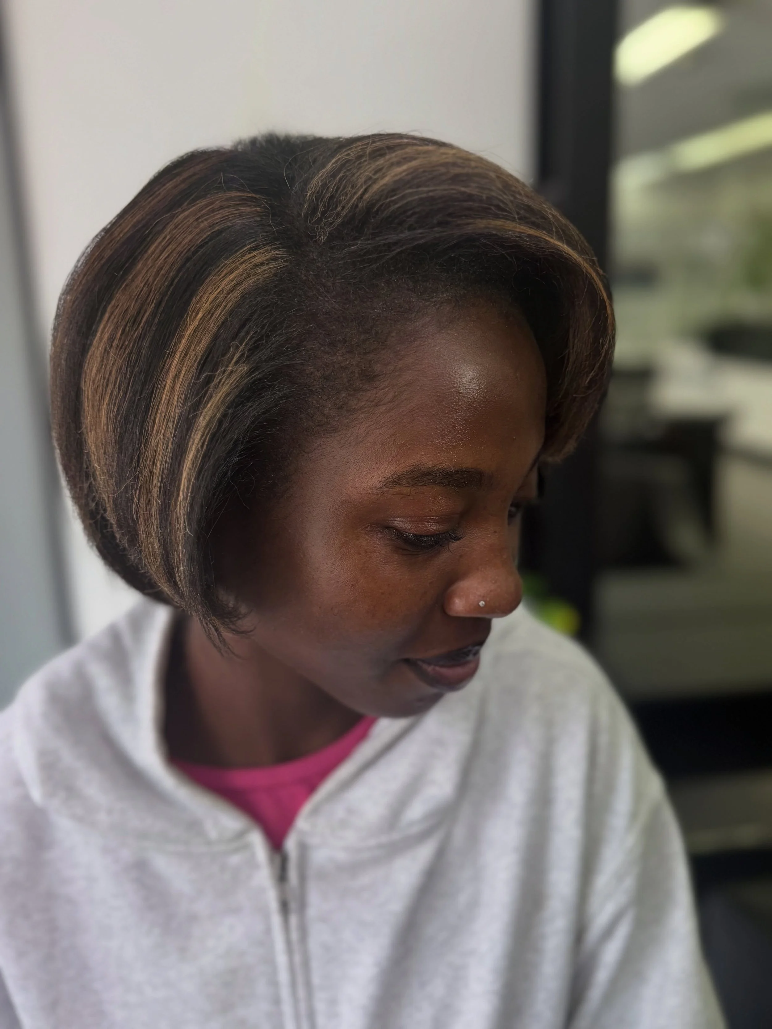 4chair colour and silkpress 

#4chair #silkpress #naturalhair #perthhairsalon #fyp