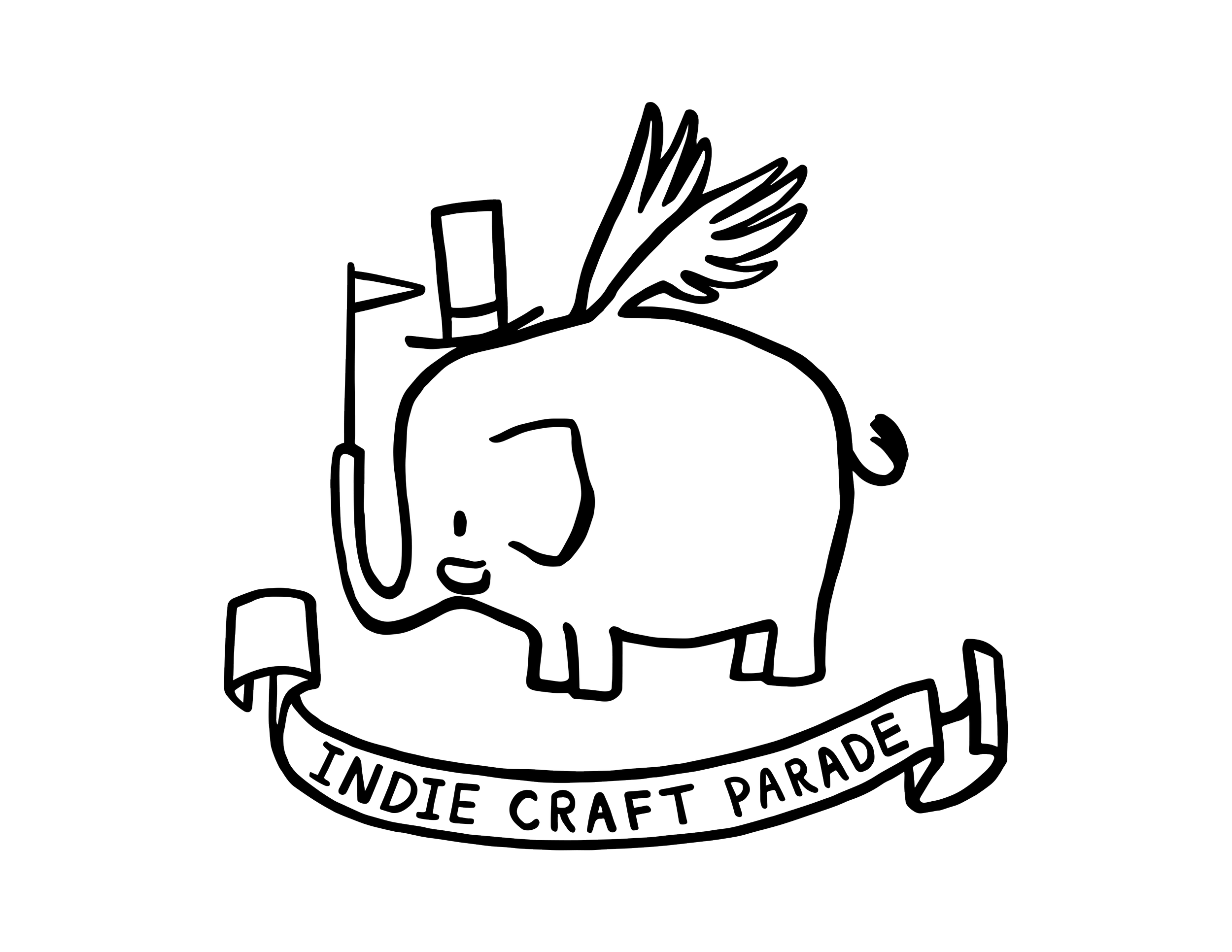 Hugo with tophat-black.png