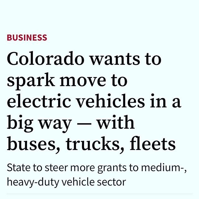 How do we electrify all the trucks and buses? With a determined governor and a tight business case! The typical electric delivery truck saves around $2,000 a month since it requires no gas, no oil changes, and far fewer overall maintenance costs. htt