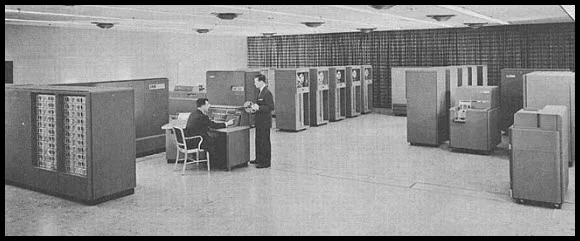 Early computers not quite up to the task or ability of today's machines