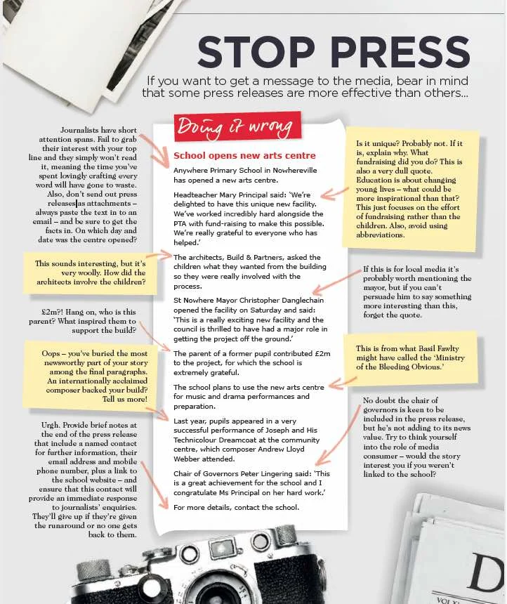 EMPRA's Susan: How to write a PR