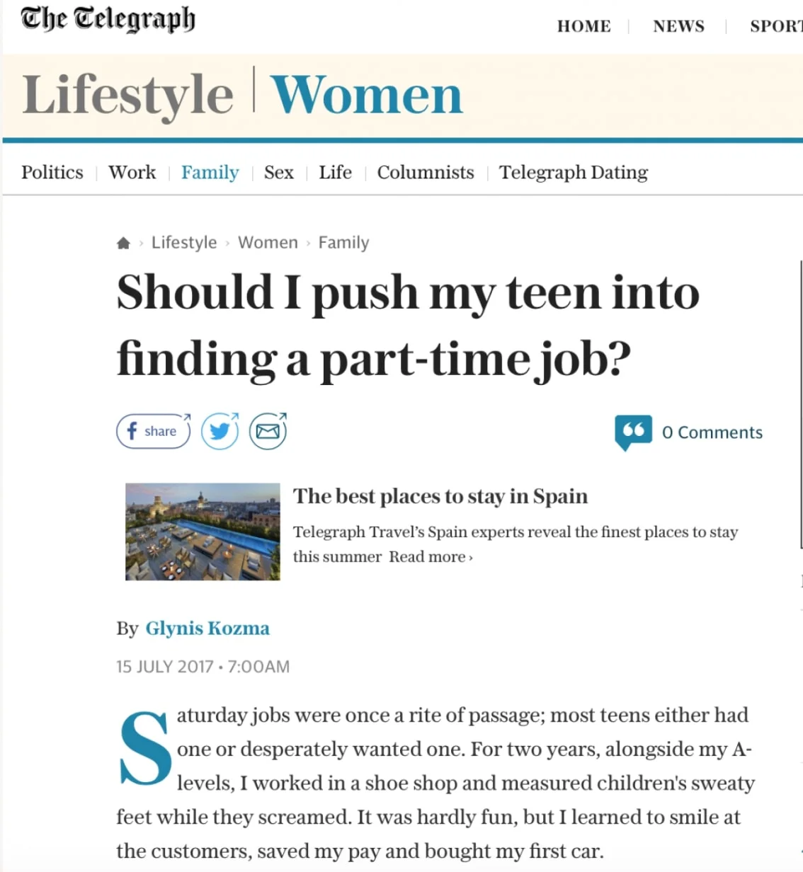 Telegraph: