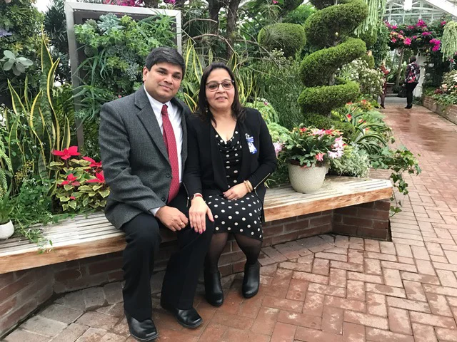 Home page image: SAJJAD HUSSAIN M from Burst. Image above: Ranjana Mitra with her husband Sabyasachi. Image below: Nandini Jolly (far right) with her team at CryptoMill Technologies.