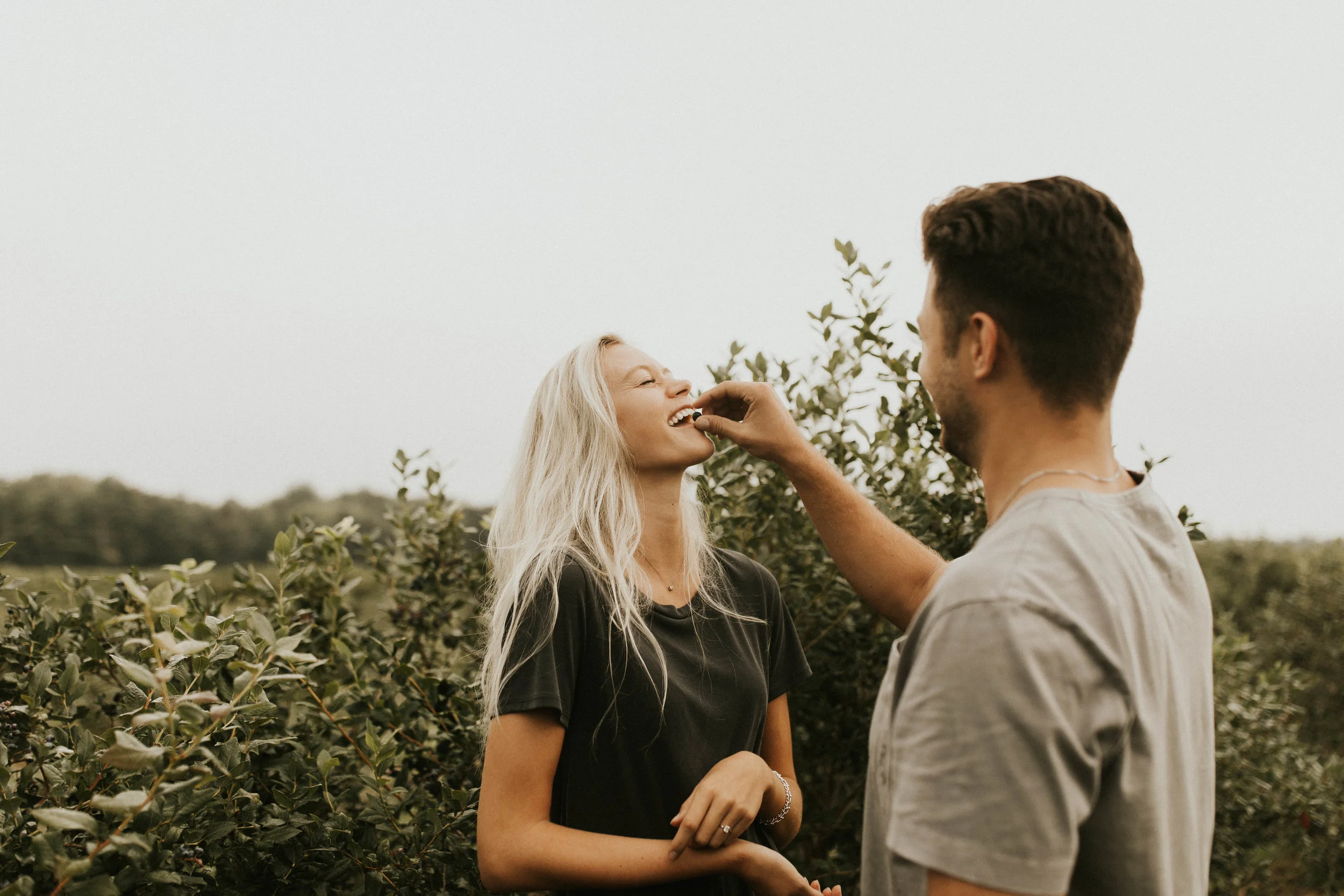 Blueberry Field Photoshoot