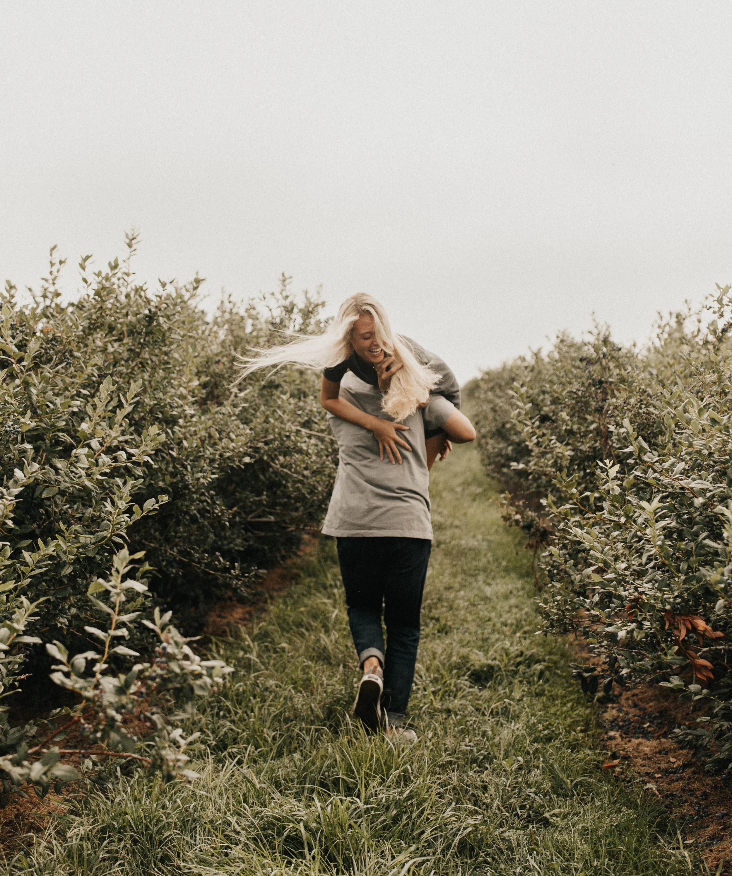 blueberry field photoshoot
