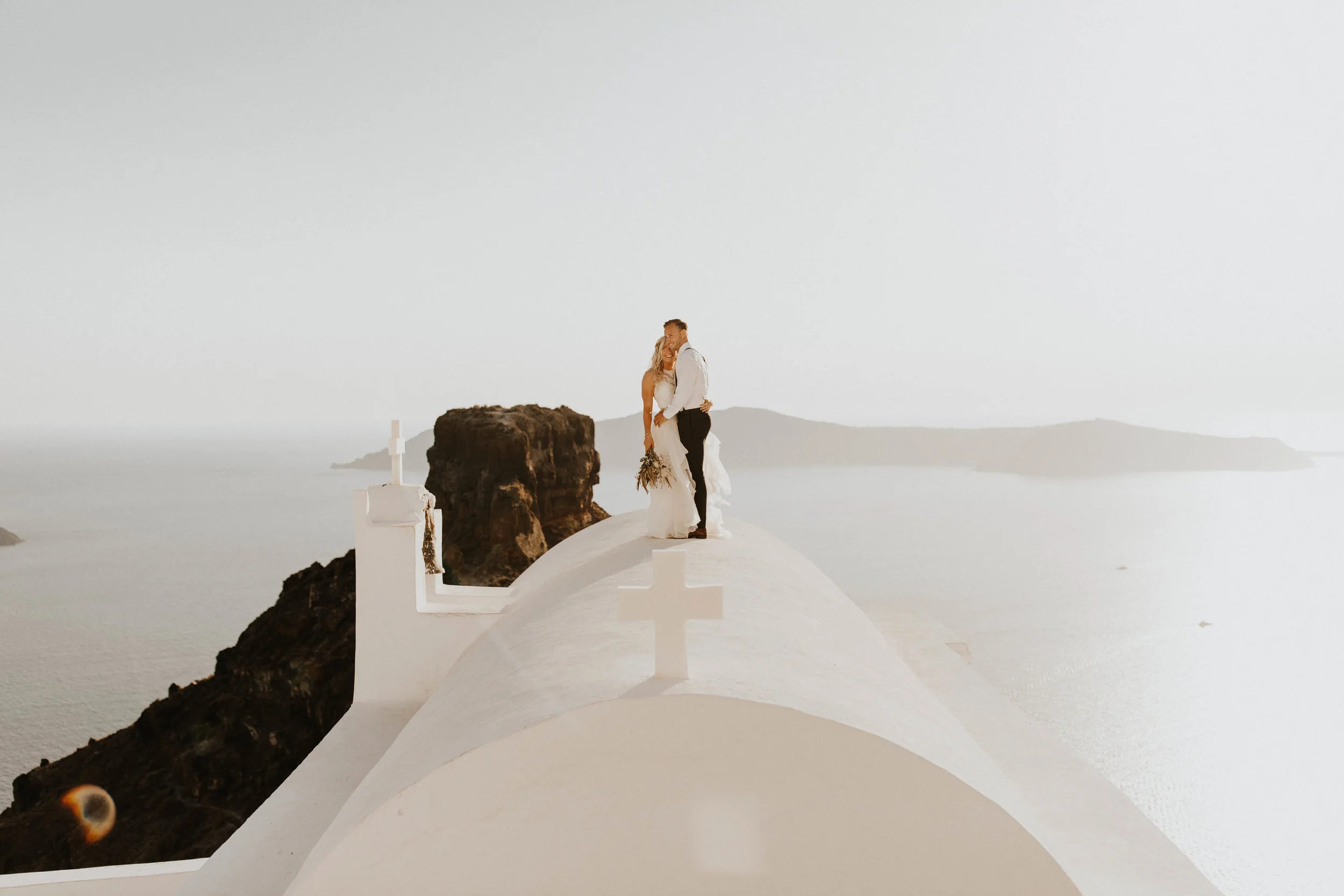 Santorini Elopement