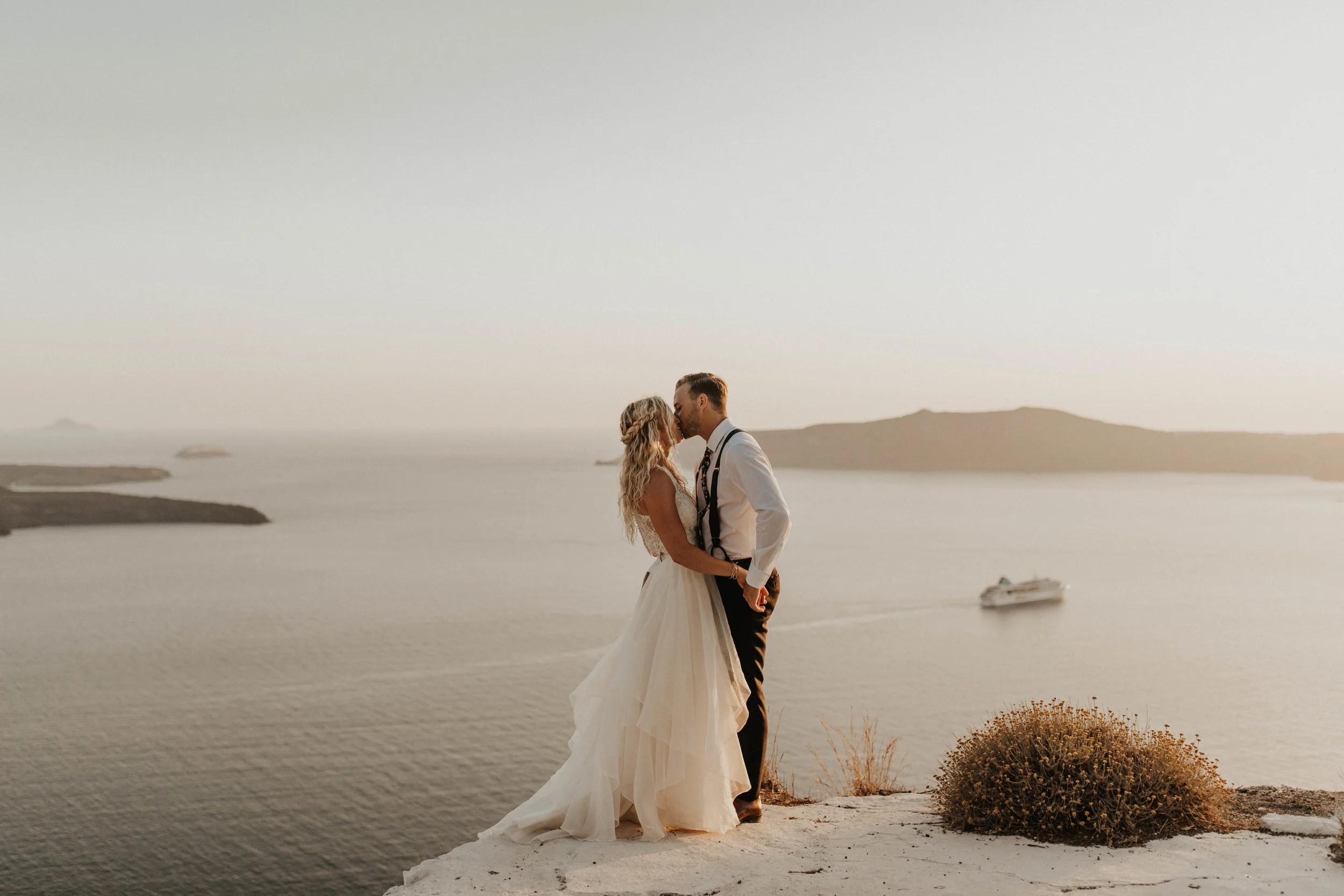 Santorini Elopement