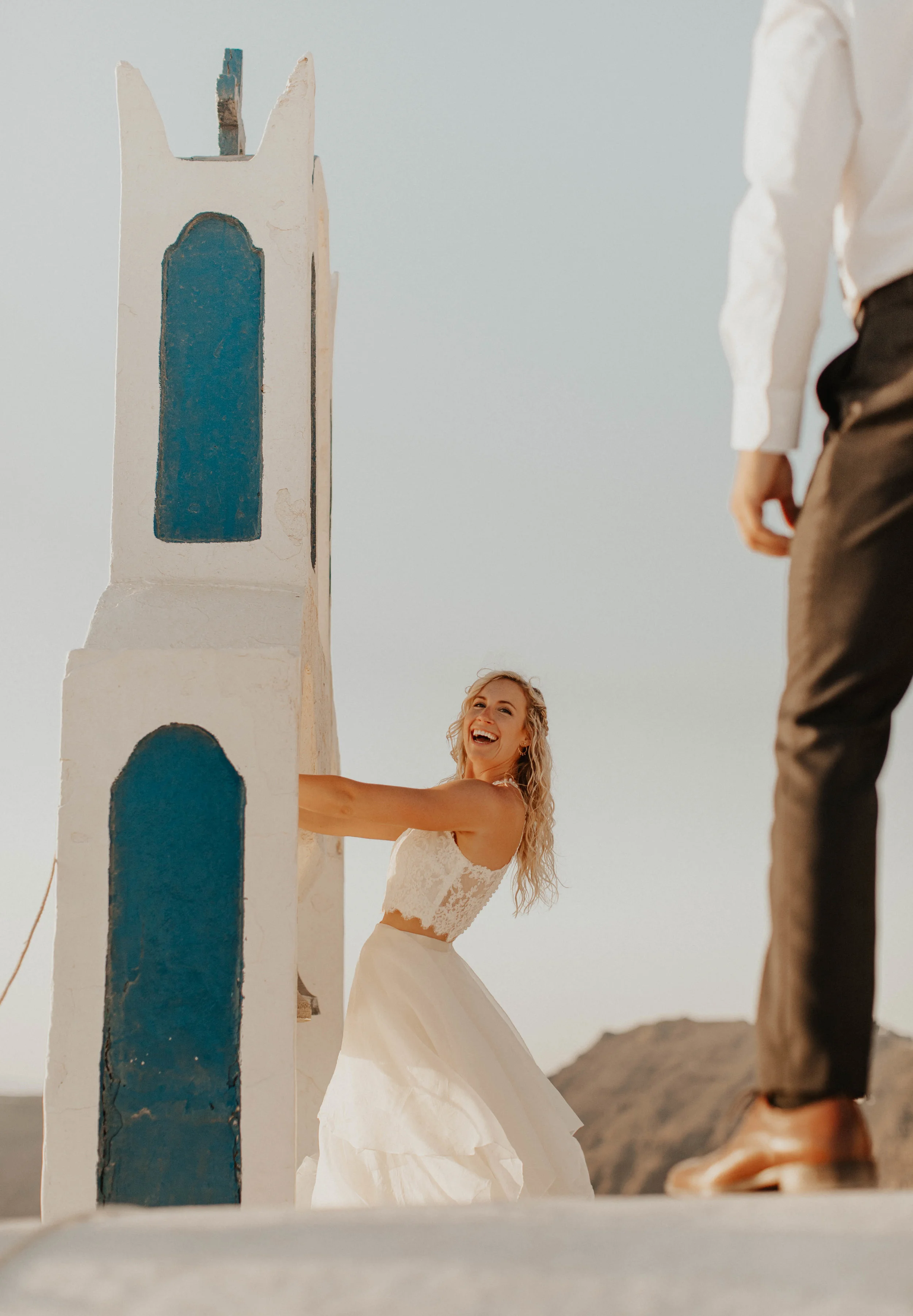 Santorini Elopement
