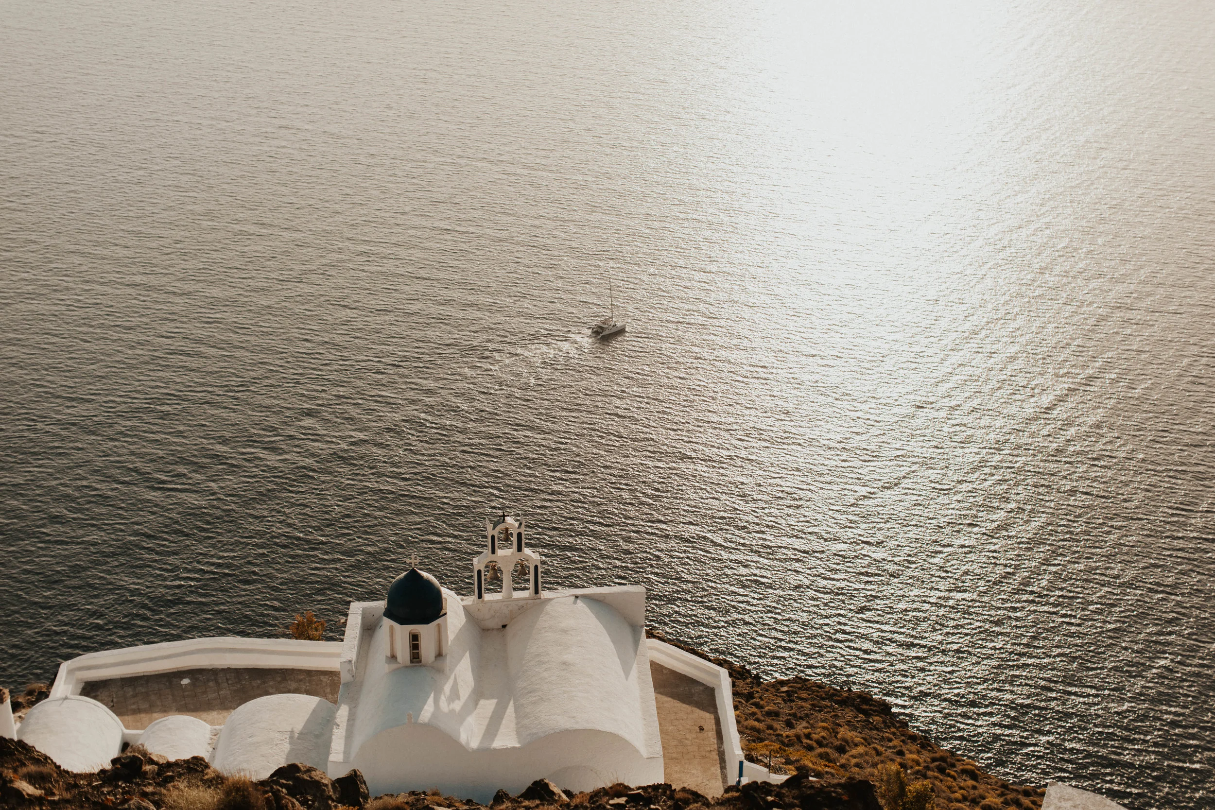 Santorini Elopement