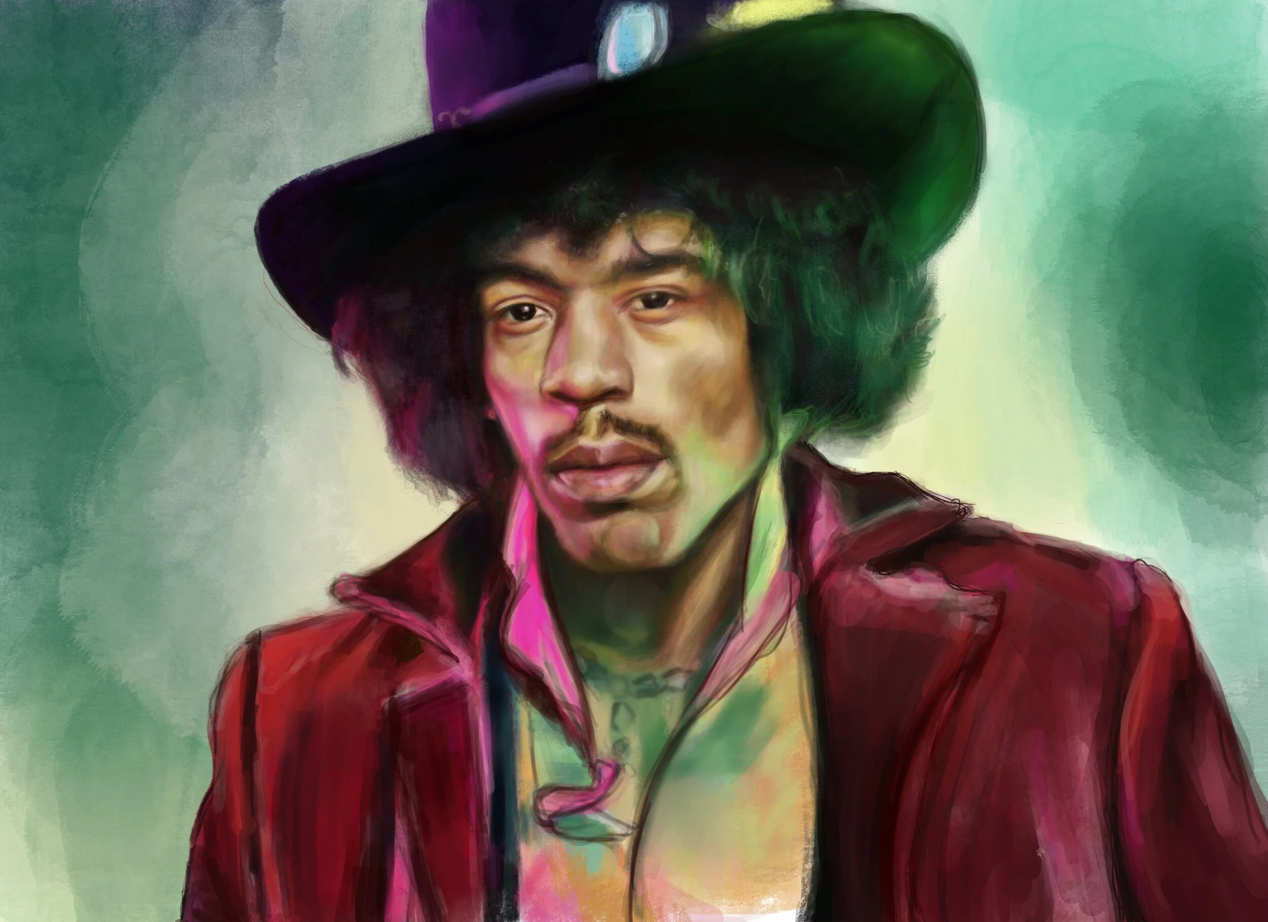 JIMI HENDRIX | PROCREATE