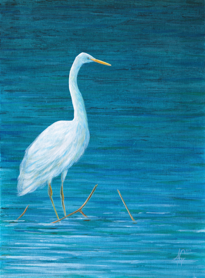 Reflecting by the Blue, 2017