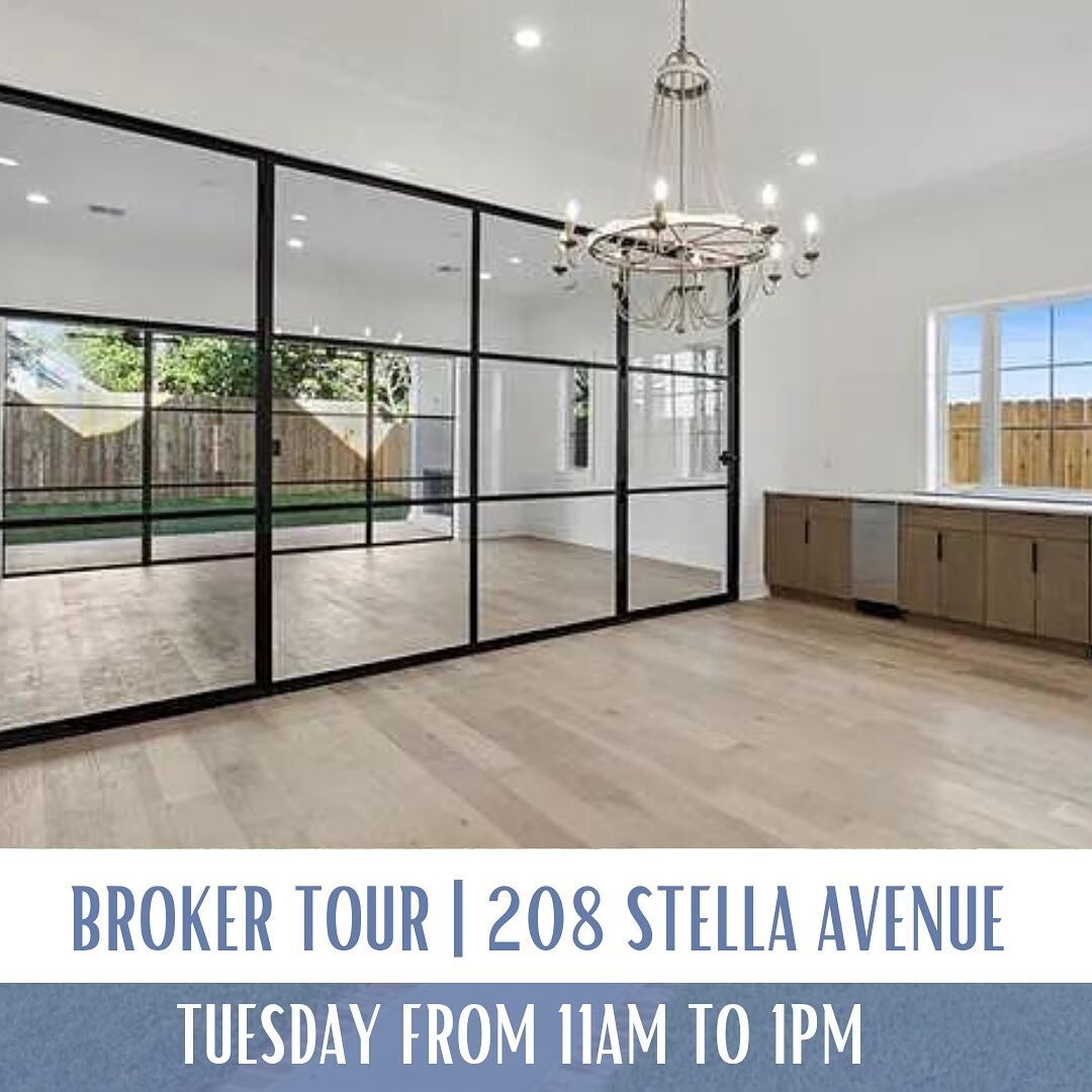 Broker Tour ⤵️

Tuesday, April 4, 2023
11am to 1pm
208 Stella Avenue
Metairie Club Gardens