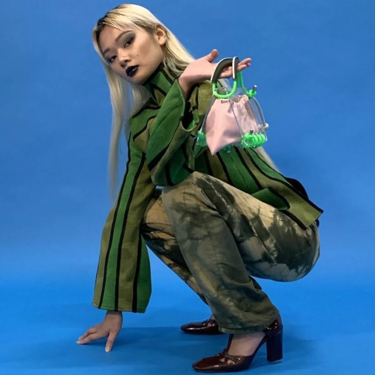 BTS preview for @scotria 🖤🖤🖤
Loved creating this lip moment at the beginning of the year using @maccosmetics clear lip glass &amp; matte eyeshadow in &ldquo;carbon&rdquo;. Can&rsquo;t wait to work again hopefully soon especially with a great crew 