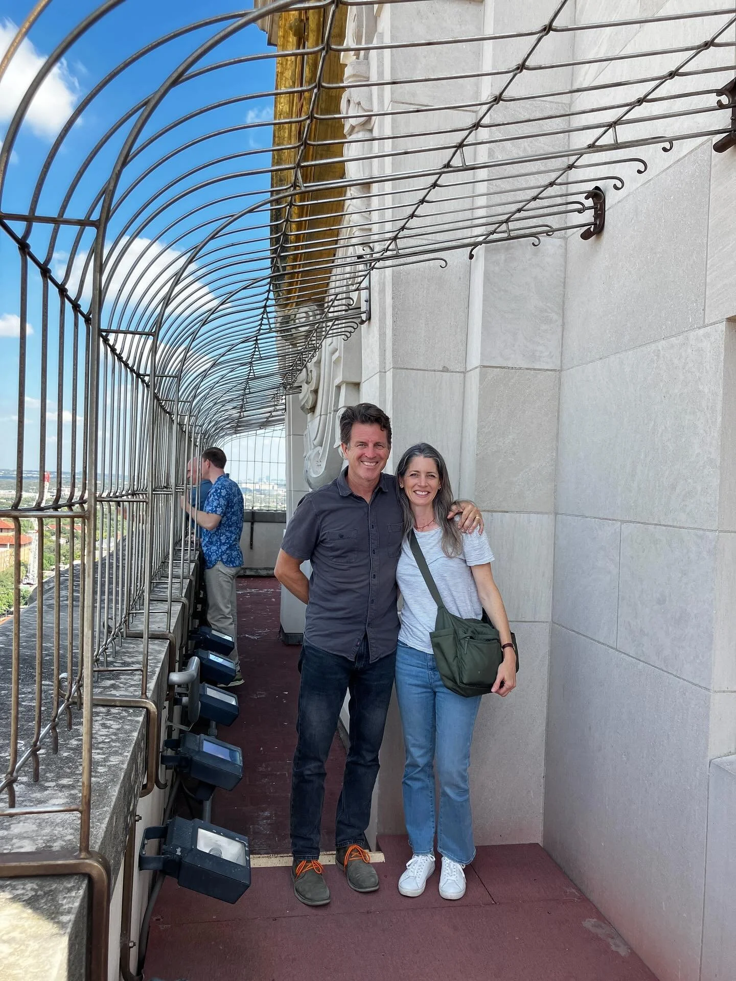 Today we got to go to the top of the UT Tower! A rare glimpse of this incredible classical building designed by Paul Philipe Cret, currently being restored to its 1937 original state. Thanks to ICAA for hosting this private tour and insightful lectur