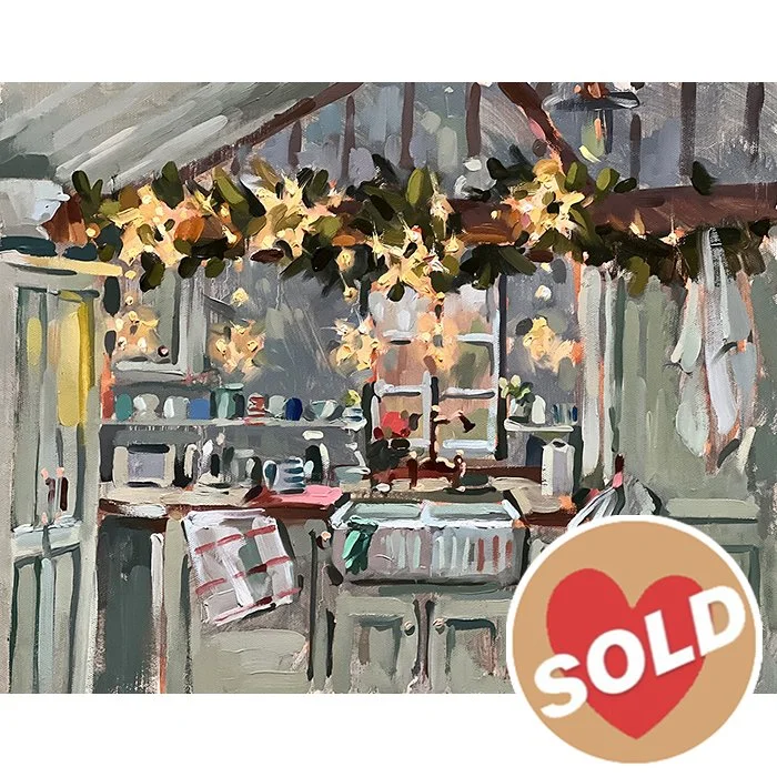 Winter Lights and Tea Towels