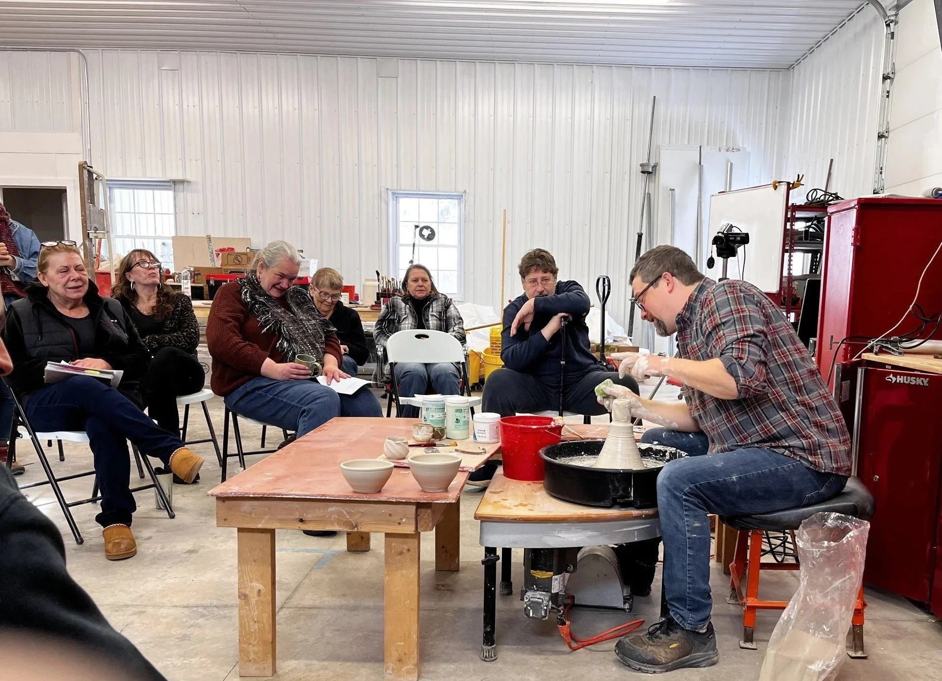 Throwing off the hump.