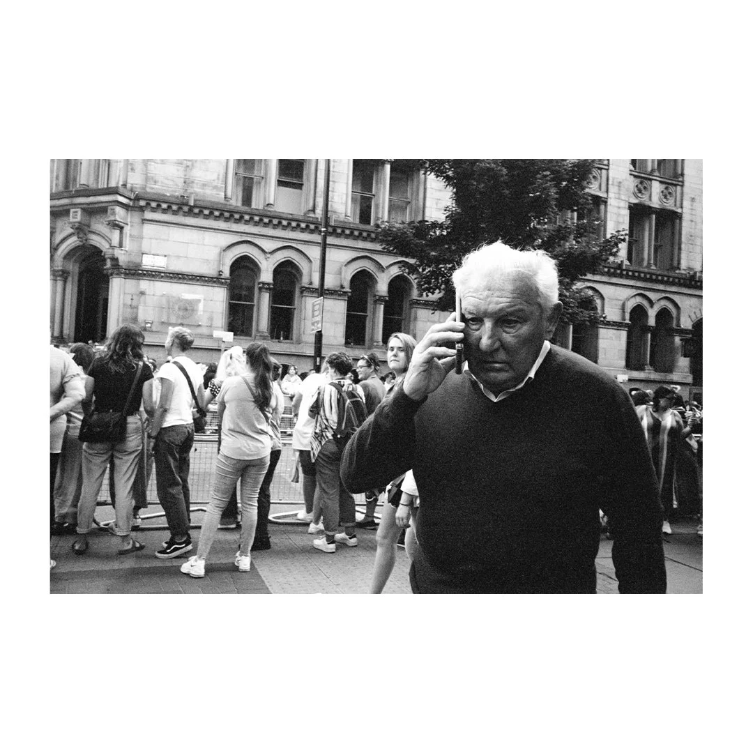 Robert Watson | documentary photography | Manchester Pride | man-on-phone.jpg