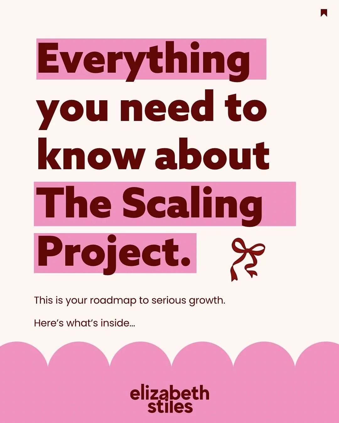 Scaling your fashion brand doesn&rsquo;t have to feel like a never-ending to-do list. 🕳️

If you&rsquo;re tired of winging it and want a proper plan (with expert support and a group of fashion founders cheering you on) then The Scaling Project is of