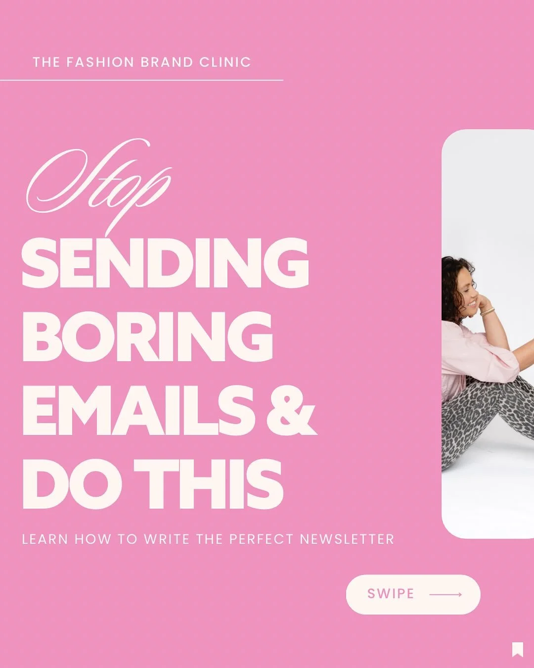 Your newsletter is a mini magazine!

remember that newsletters are different to sales emails and we are trying to provide our VIPs with some bonus value once a month ! 

When I was in my old job, I ended up templating the whole role so every day I ju