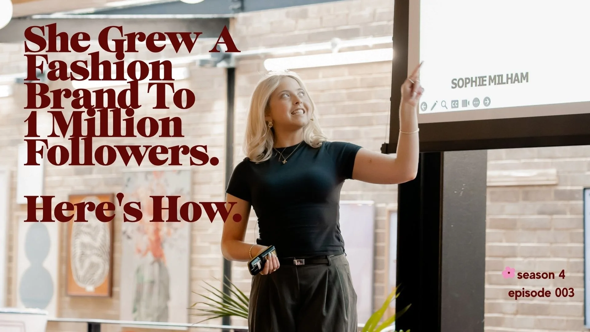The Fashion Brand Clinic Podcast - Season 4 Episode 03:Stop Chasing the Algorithm. Nobody Can Copy Your Personality.